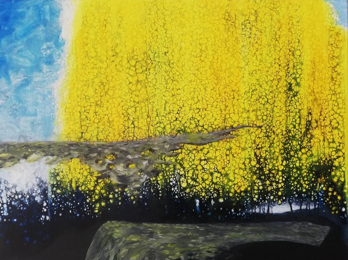 4q3, acrylic on canvas, 80 × 60 cm, 2021