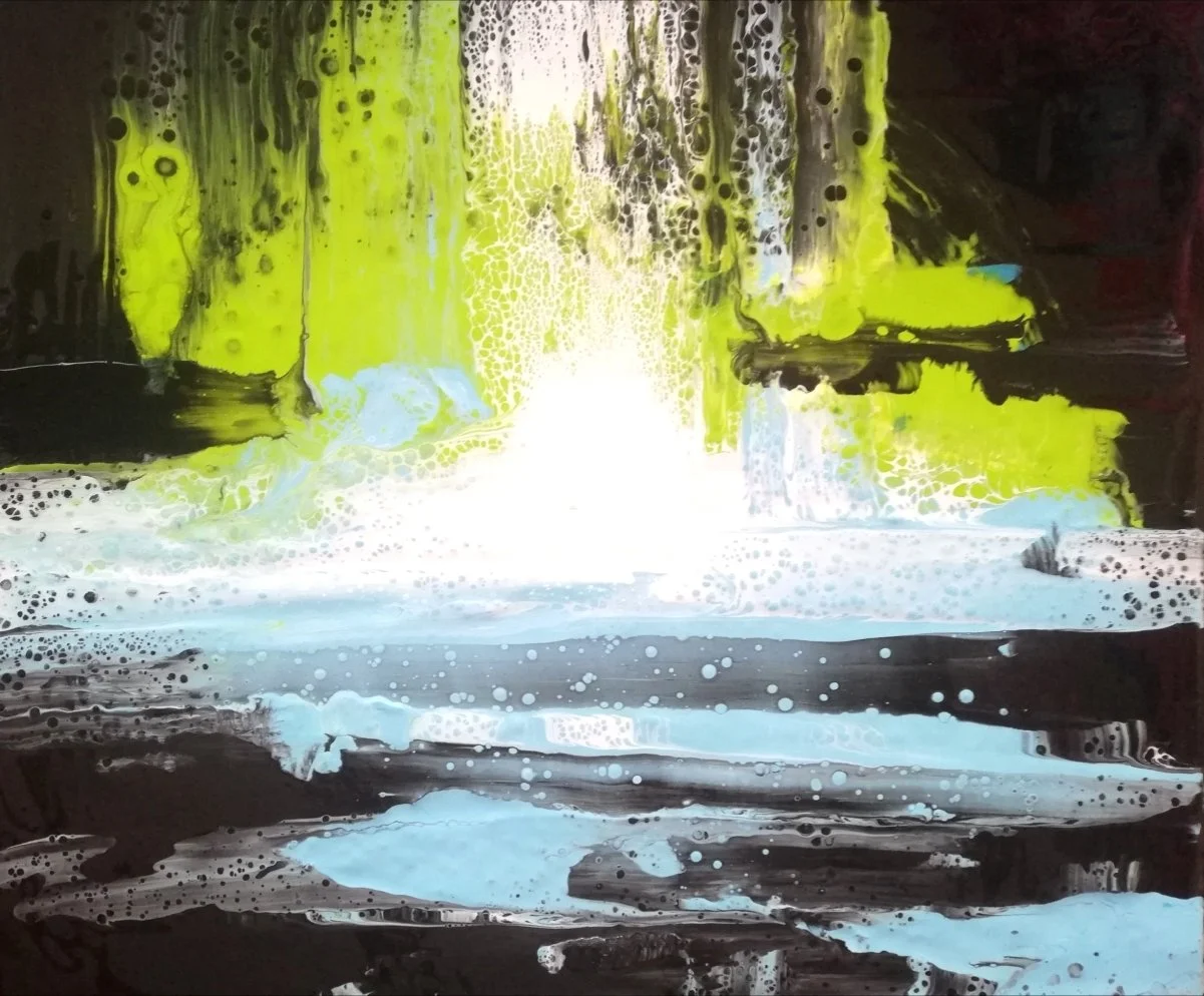 3k1, acrylic on canvas, 50 × 60 cm, 2021