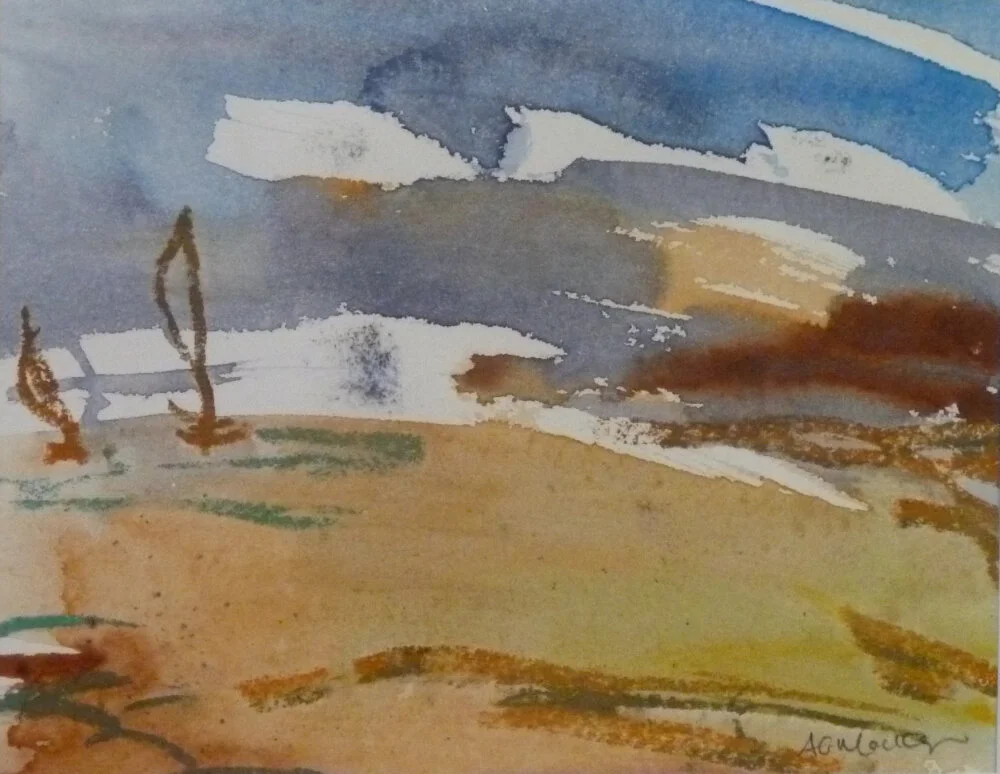 Nantucket
 
Watercolour, 430 x 390 mm including frame