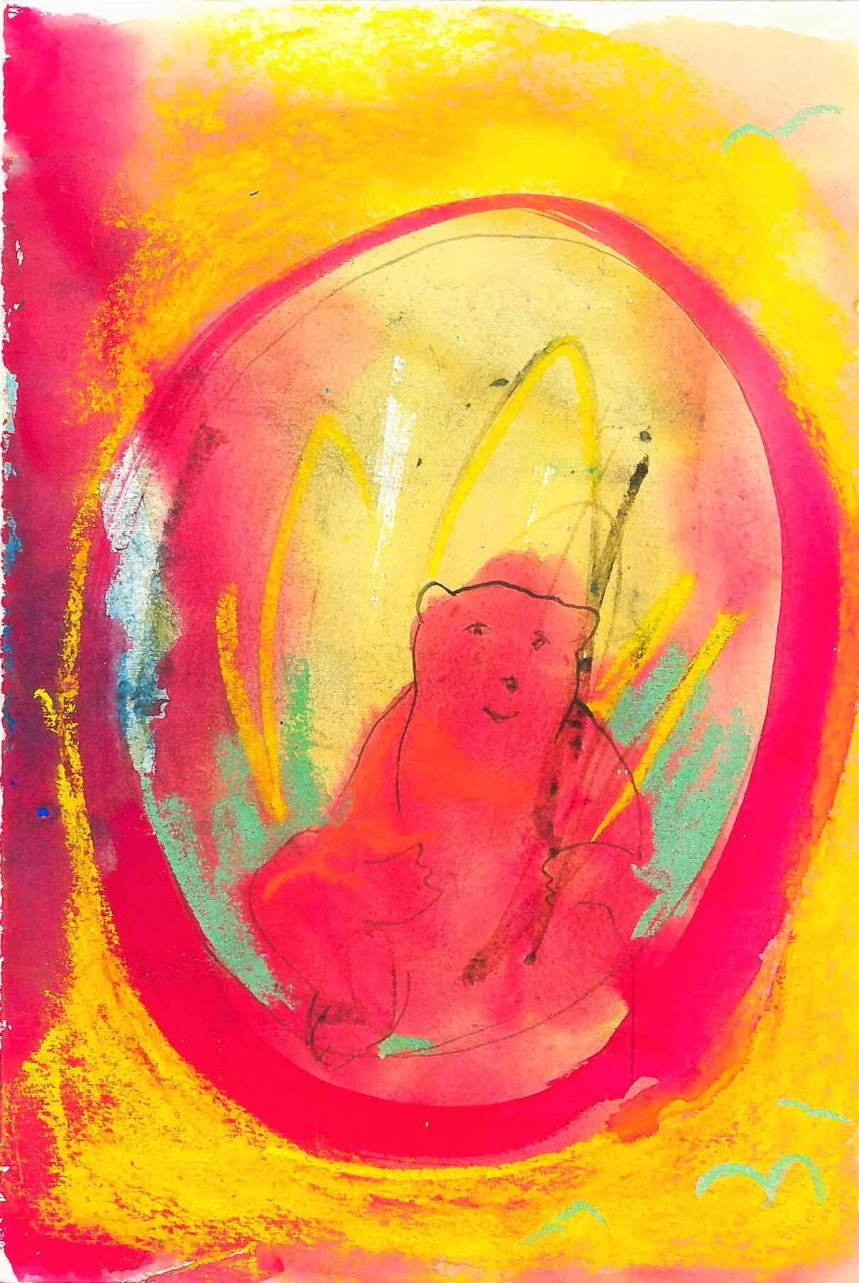 Papa Bear bobs into view