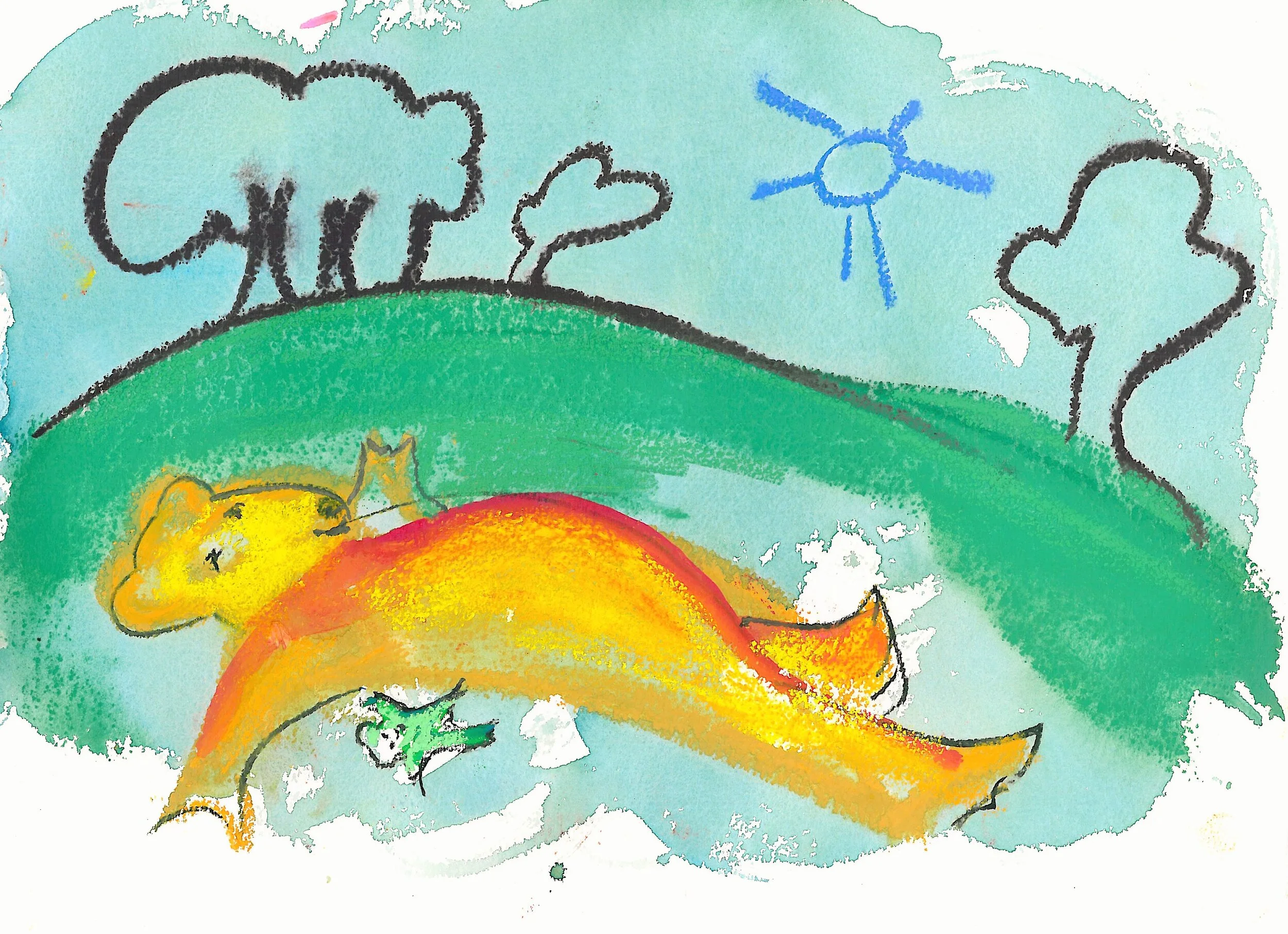 Magnus Bear tries out dreaming while awake