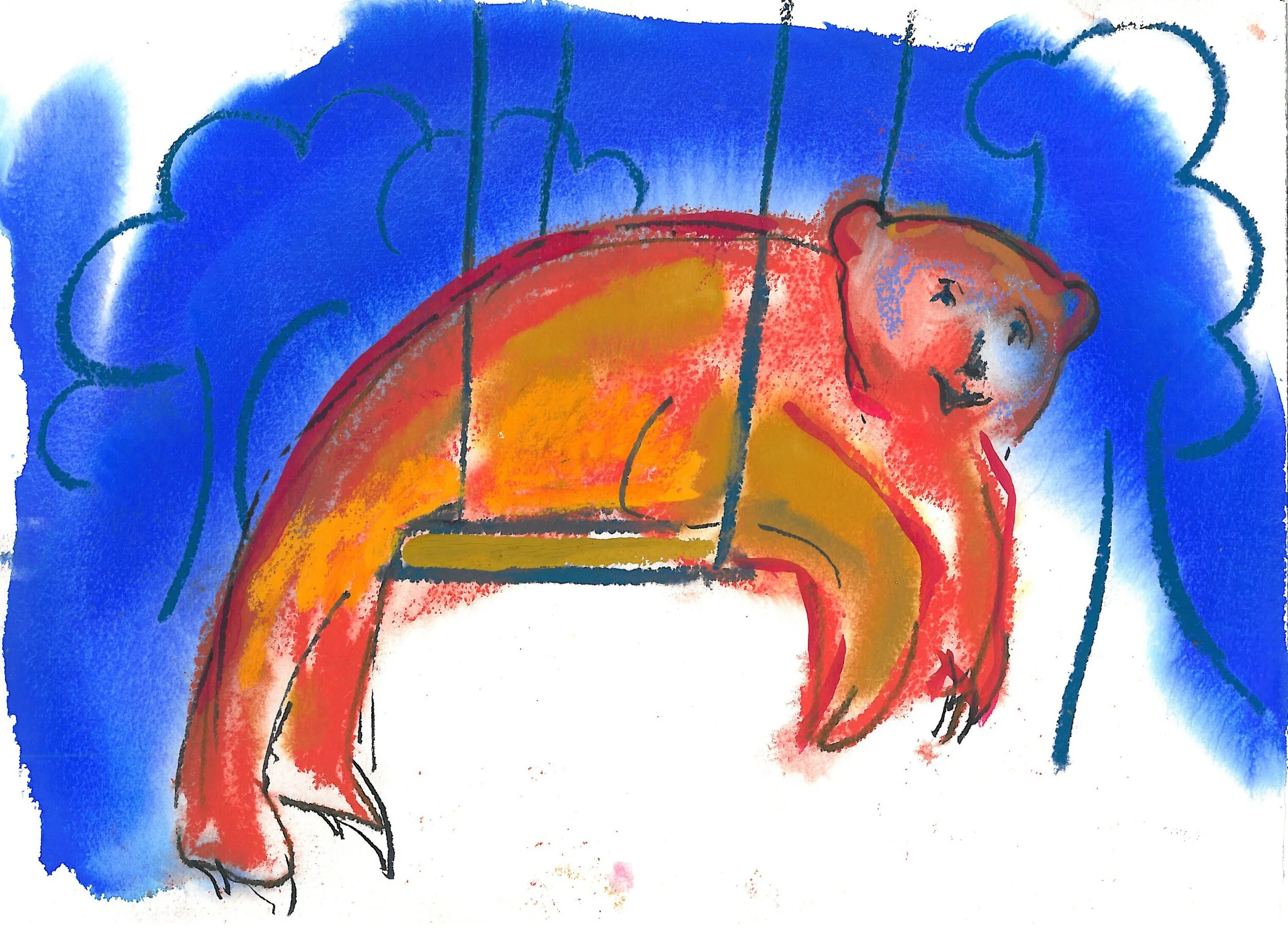 Doing what Papa Bear does best