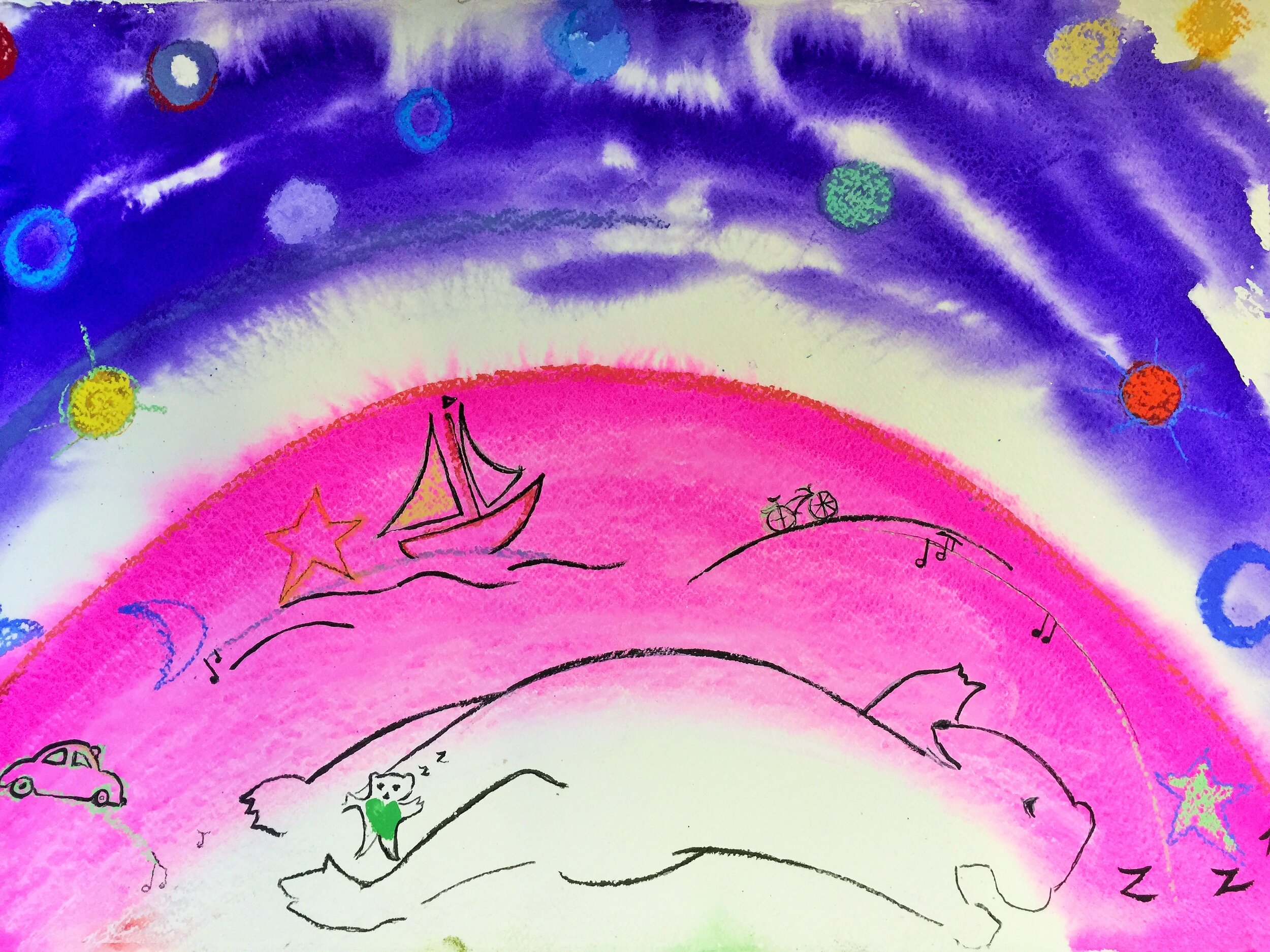 Stretching is what a bear does best