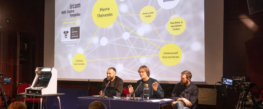 Tout autour du sonore : un bêta-test de Vaduz - IRCAM Centre Pompidou - P. Thévenin, E. Ducourneau, M. Belhoste, G. Théval, M. Matter, Th. Robine-Langlois et M. Berdugo