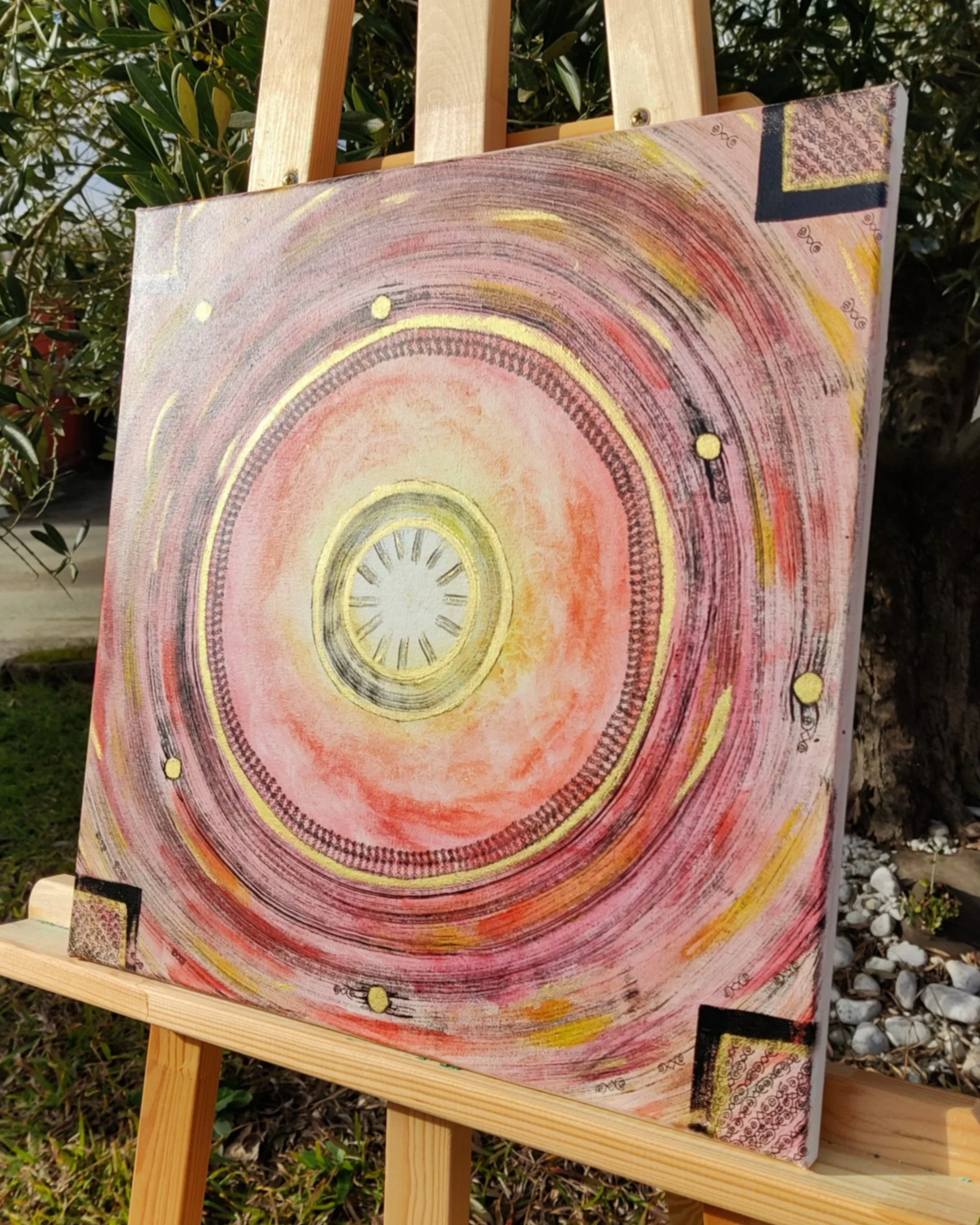 Eterrnity - 44 x 44 cm (avec cadre)