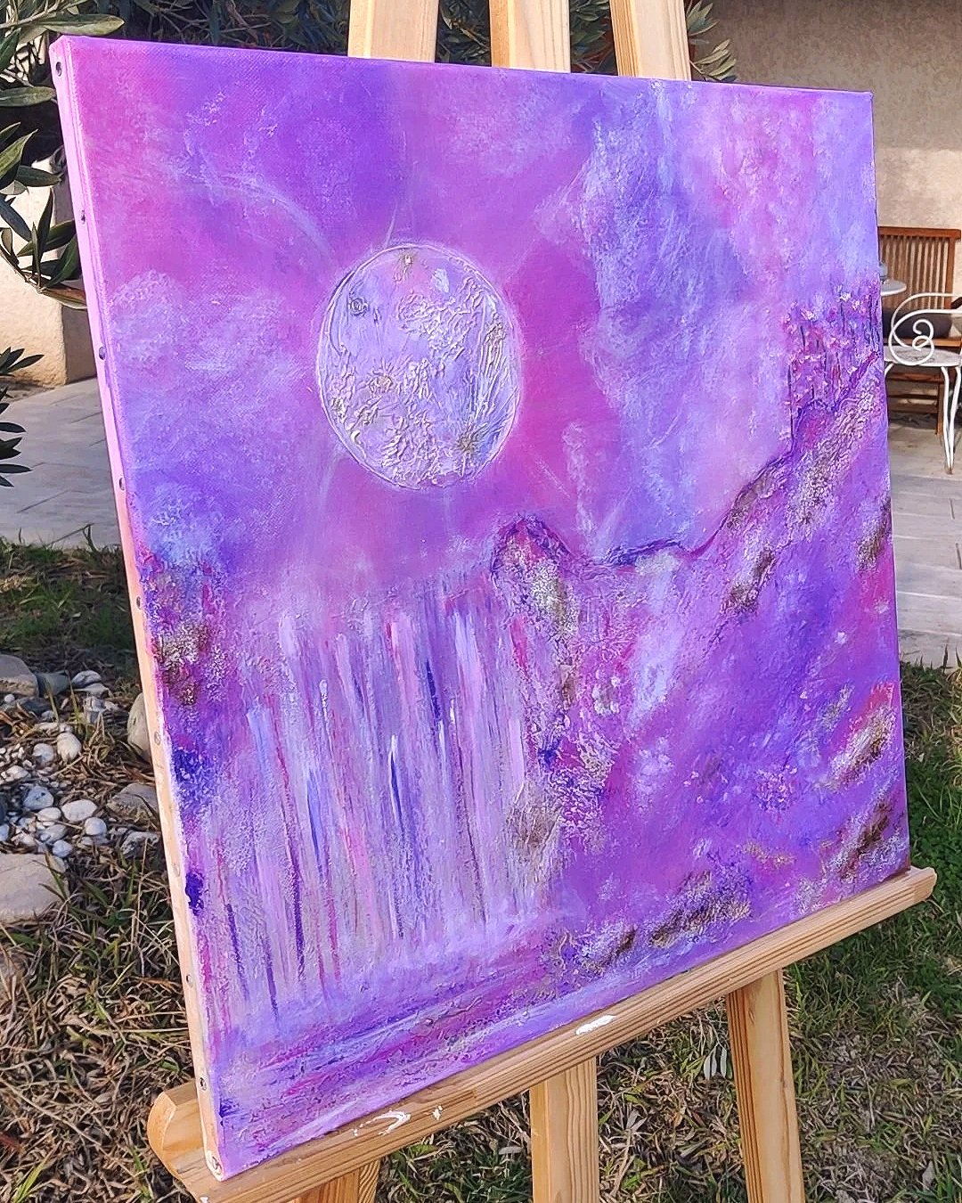 Ouvert au monde - 50 x 50 cm