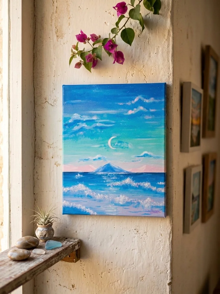 La douceur d'un instant - 27 x 22 cm