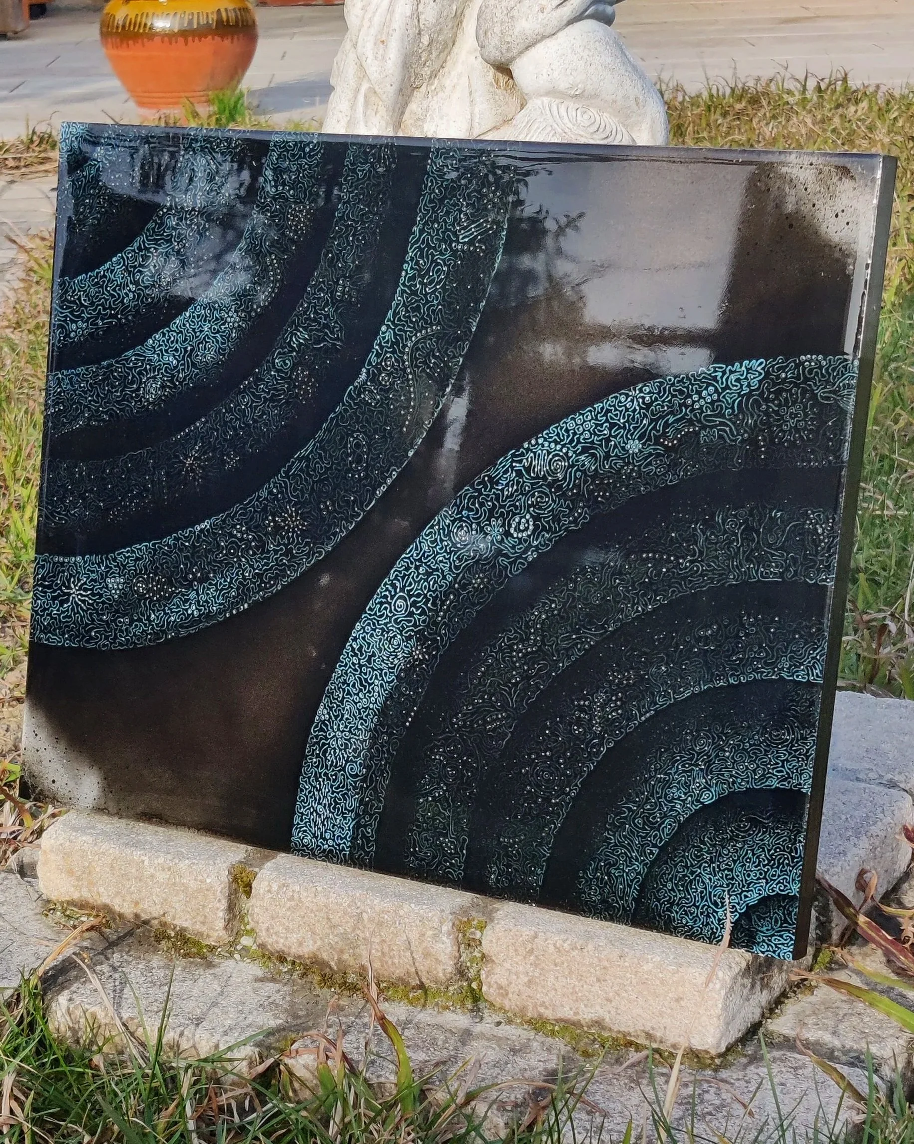 Le palais des Glaces - 50 x 40 cm