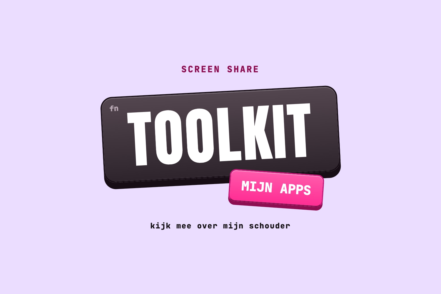 Mijn toolkit
