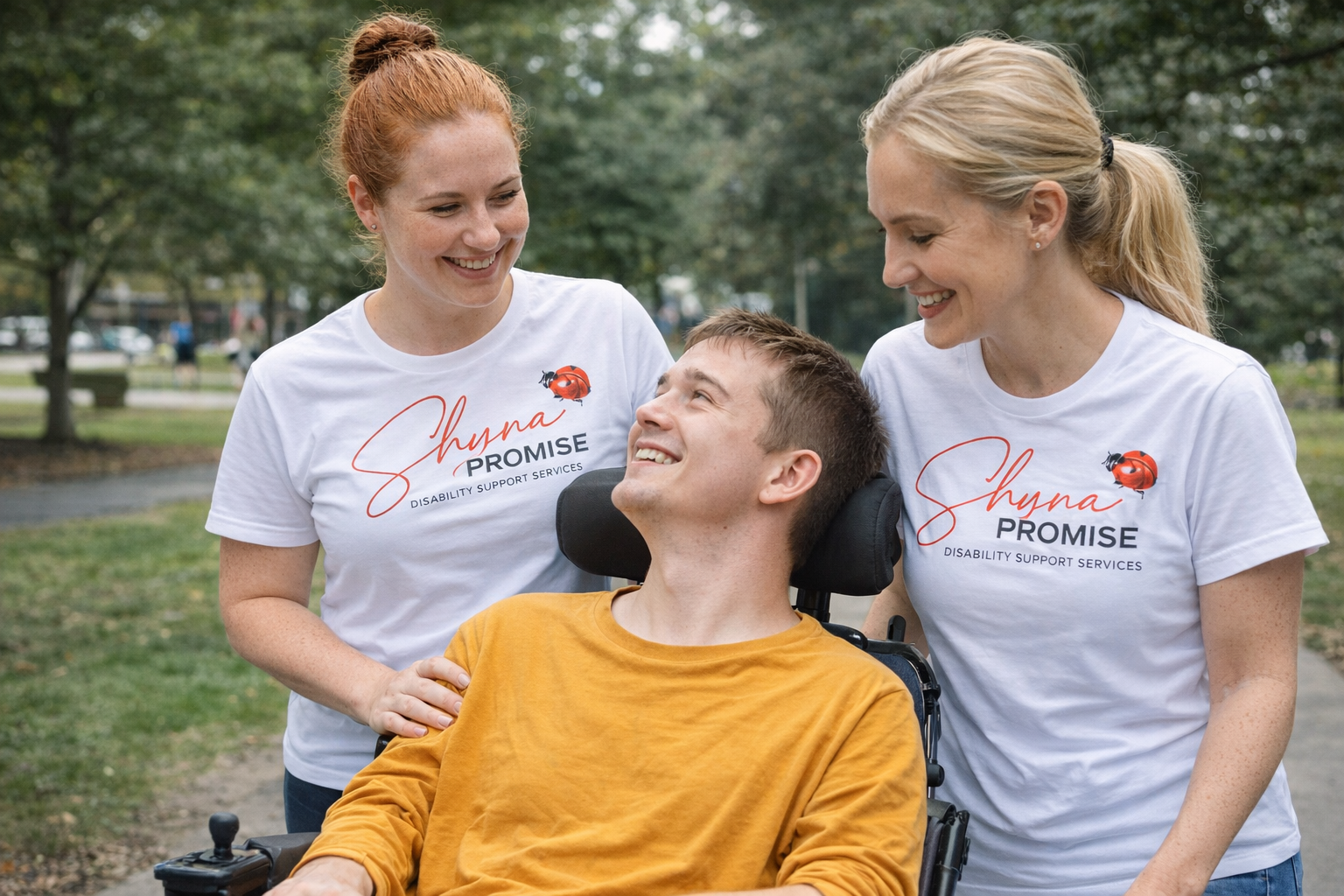 Staff with Participant