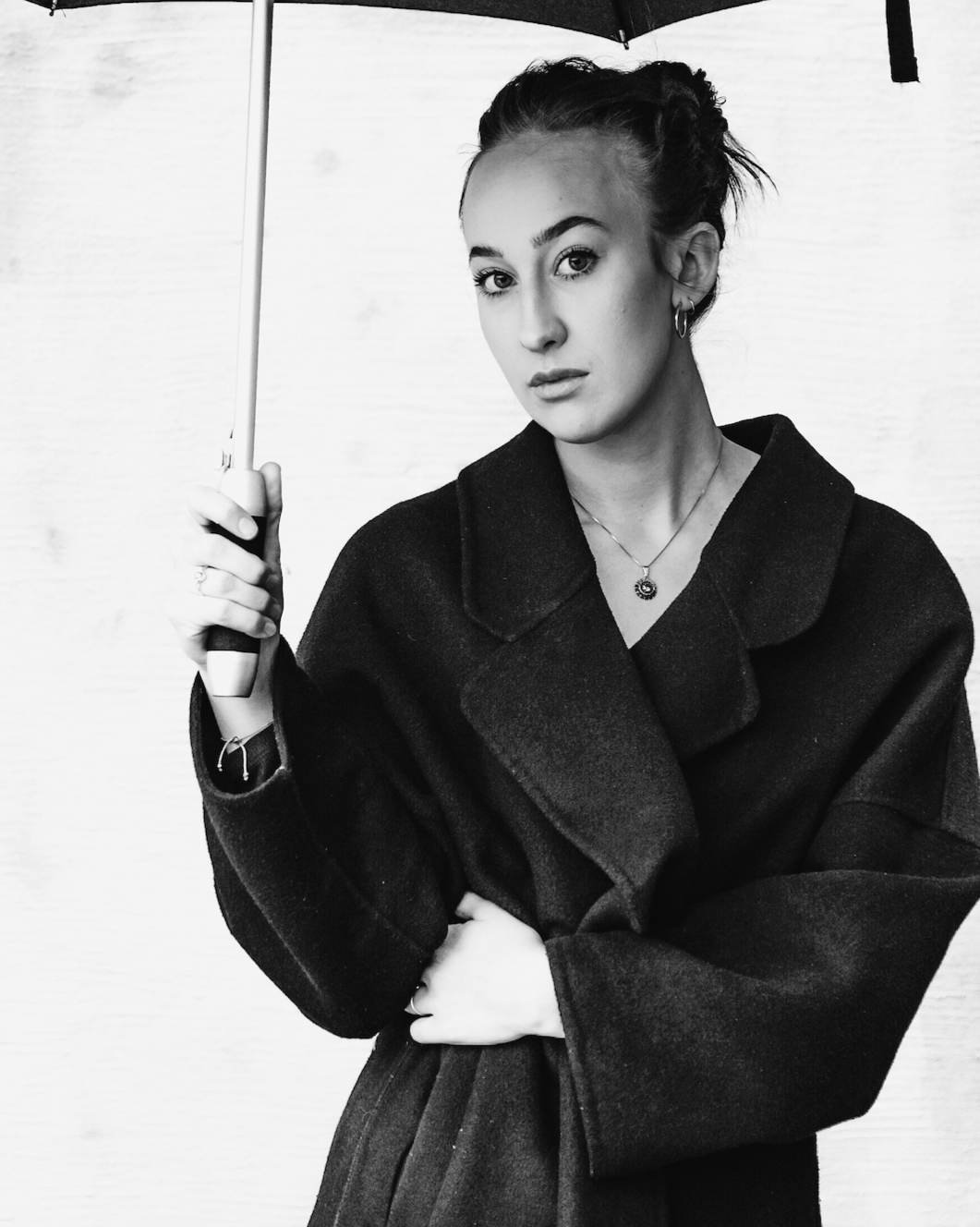 Portrait of Birgitte Bossart, founder and fashion designer at Bossart Studio.