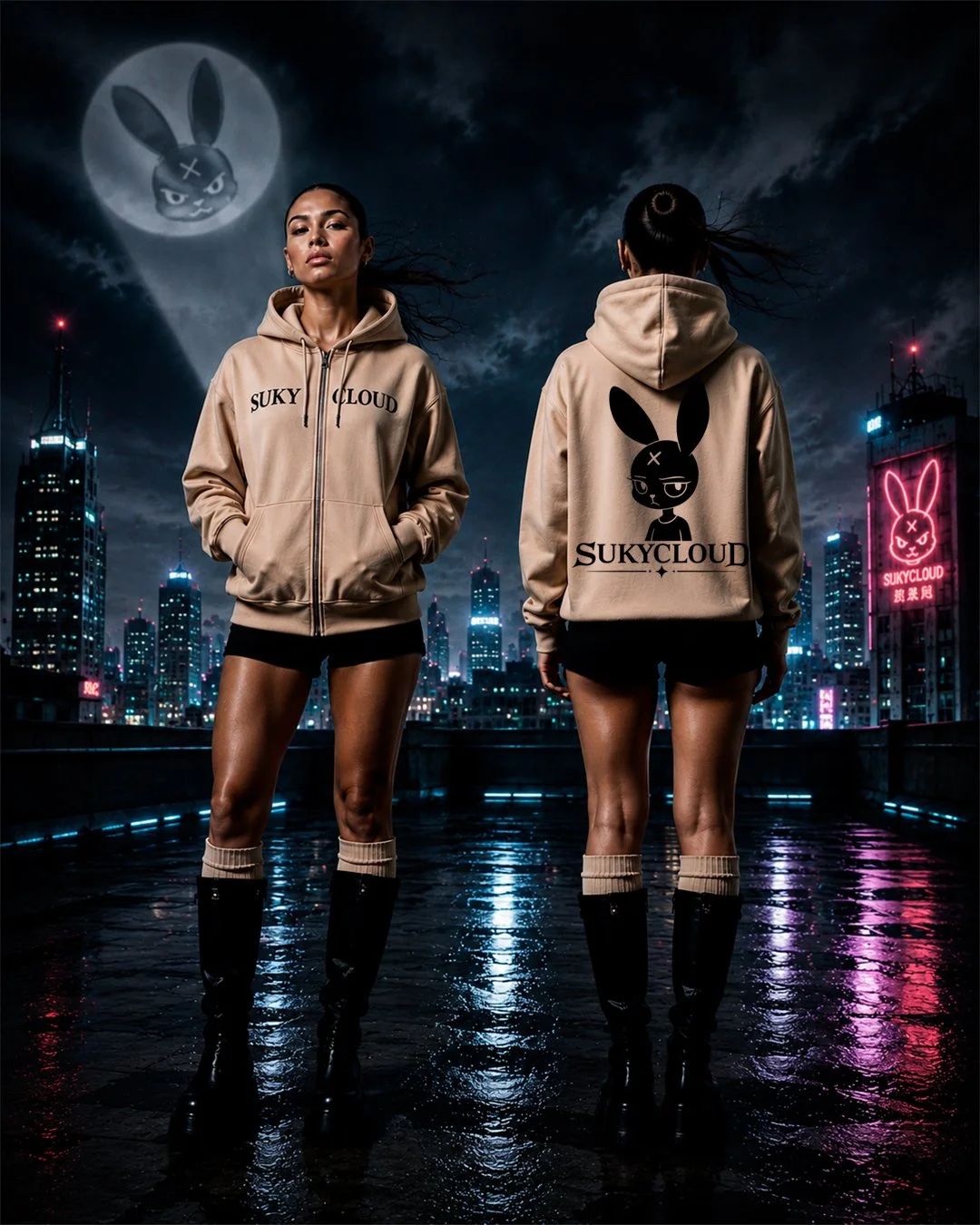 SUDADERA   VOID RABBIT