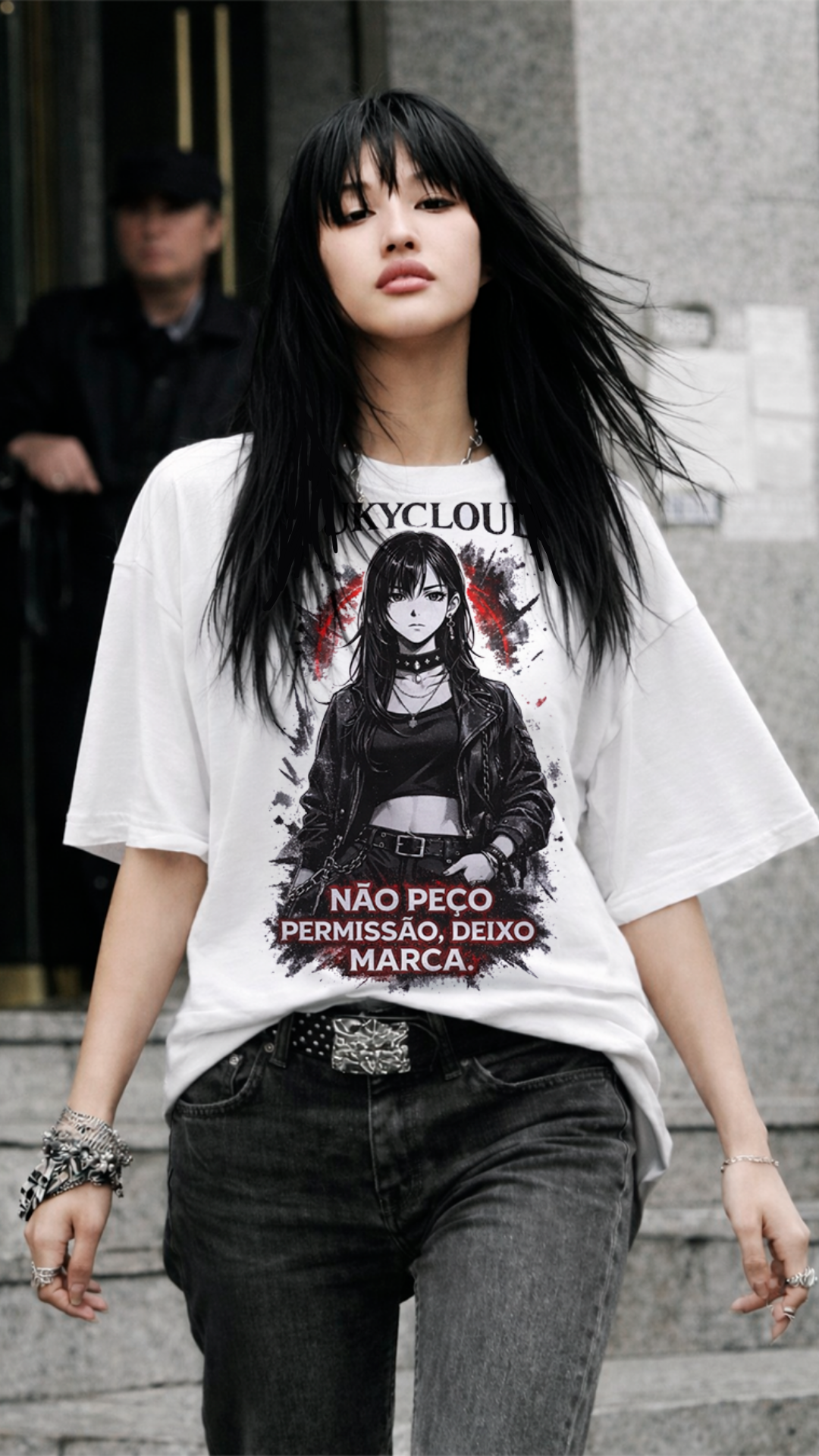 PLAYERA OVERSIZE LEAVE A MARK