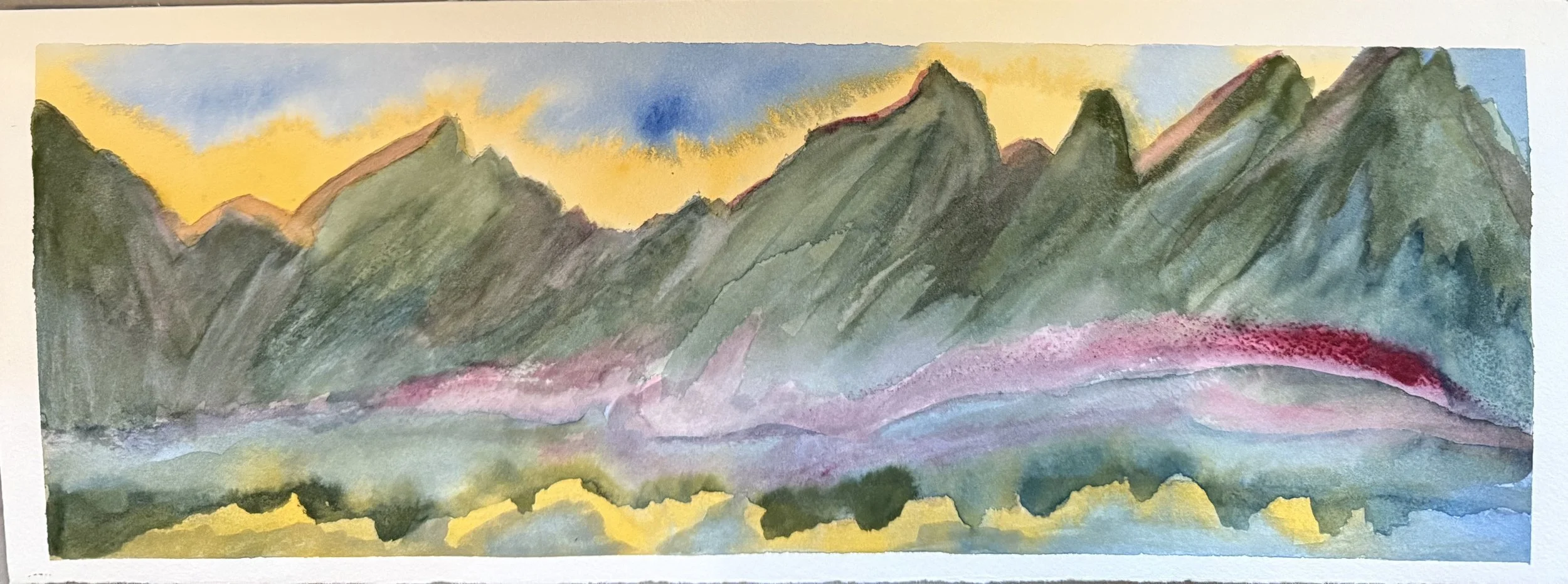Colorful Splendar of the  Central Cascades