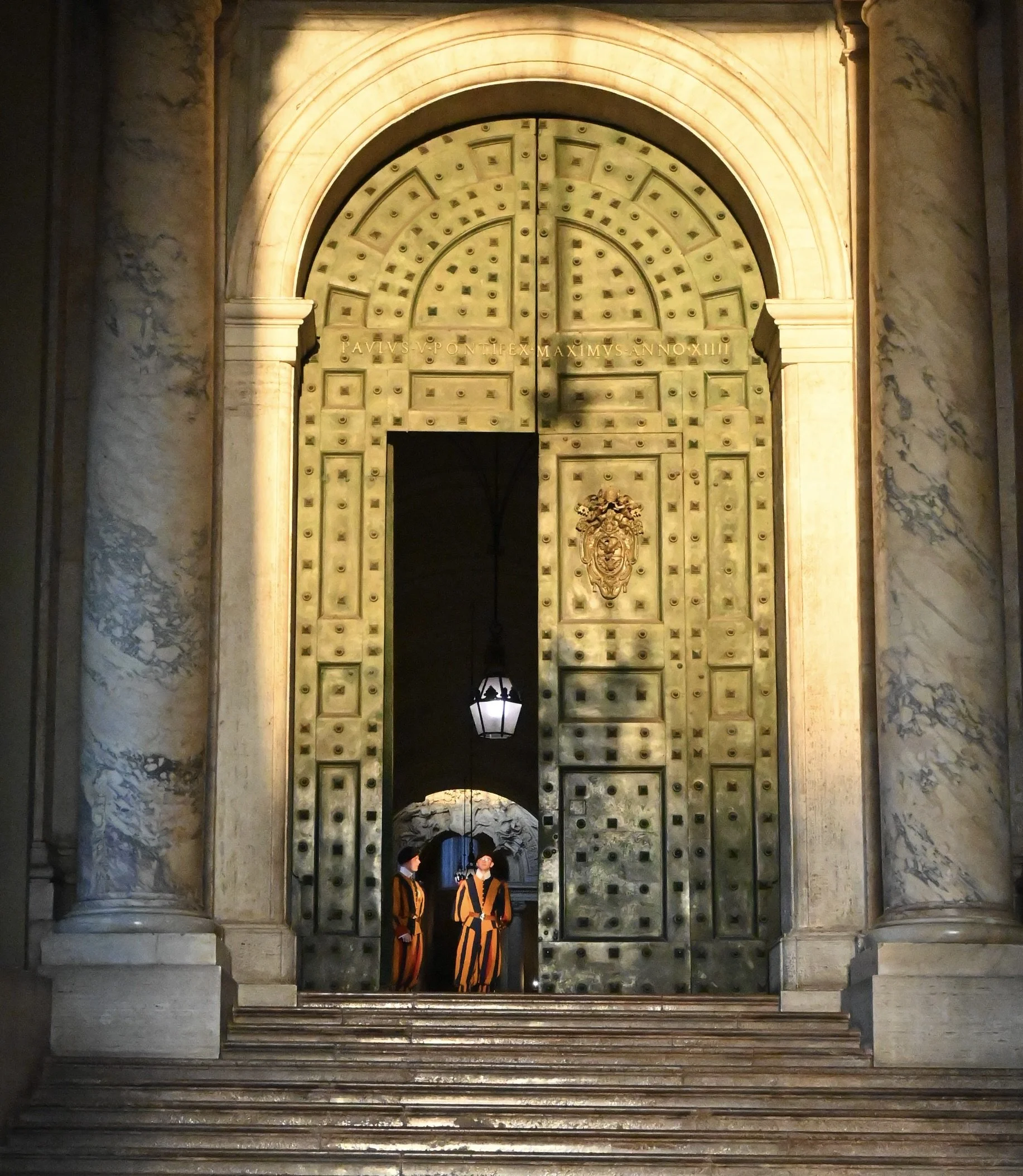 Guards at Vatican Entry