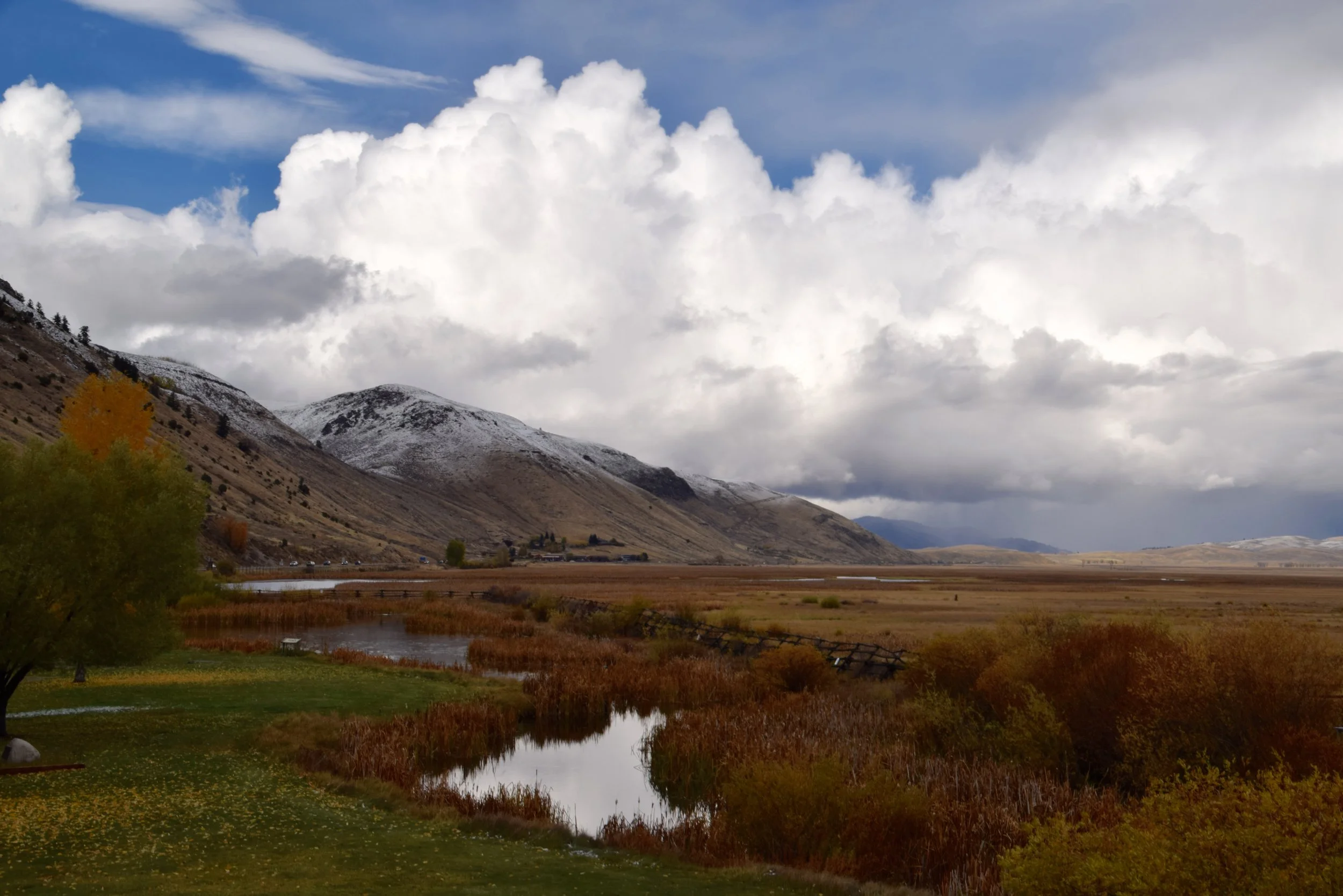 Valley of Grand Tetons National Park, Late Fall