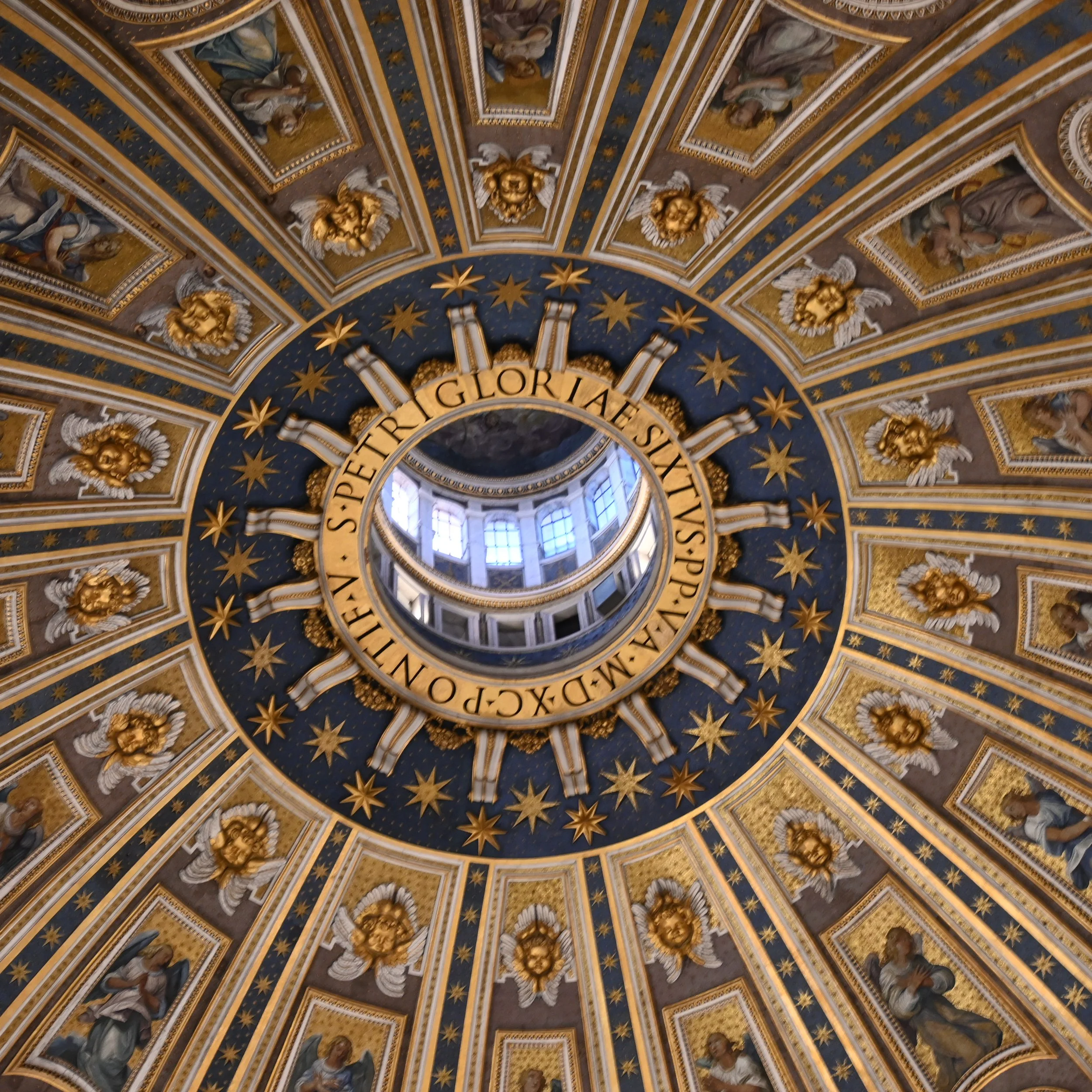 Done inside St., Peters  Vatican 
