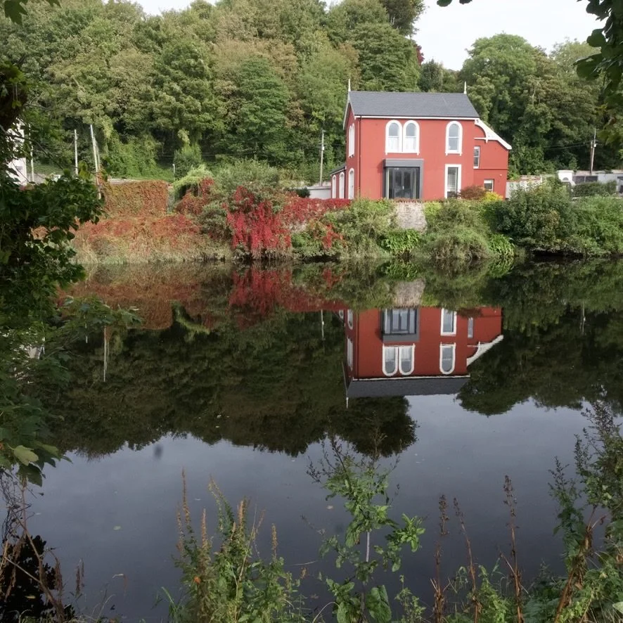 Reflection on Cork River, Ireland