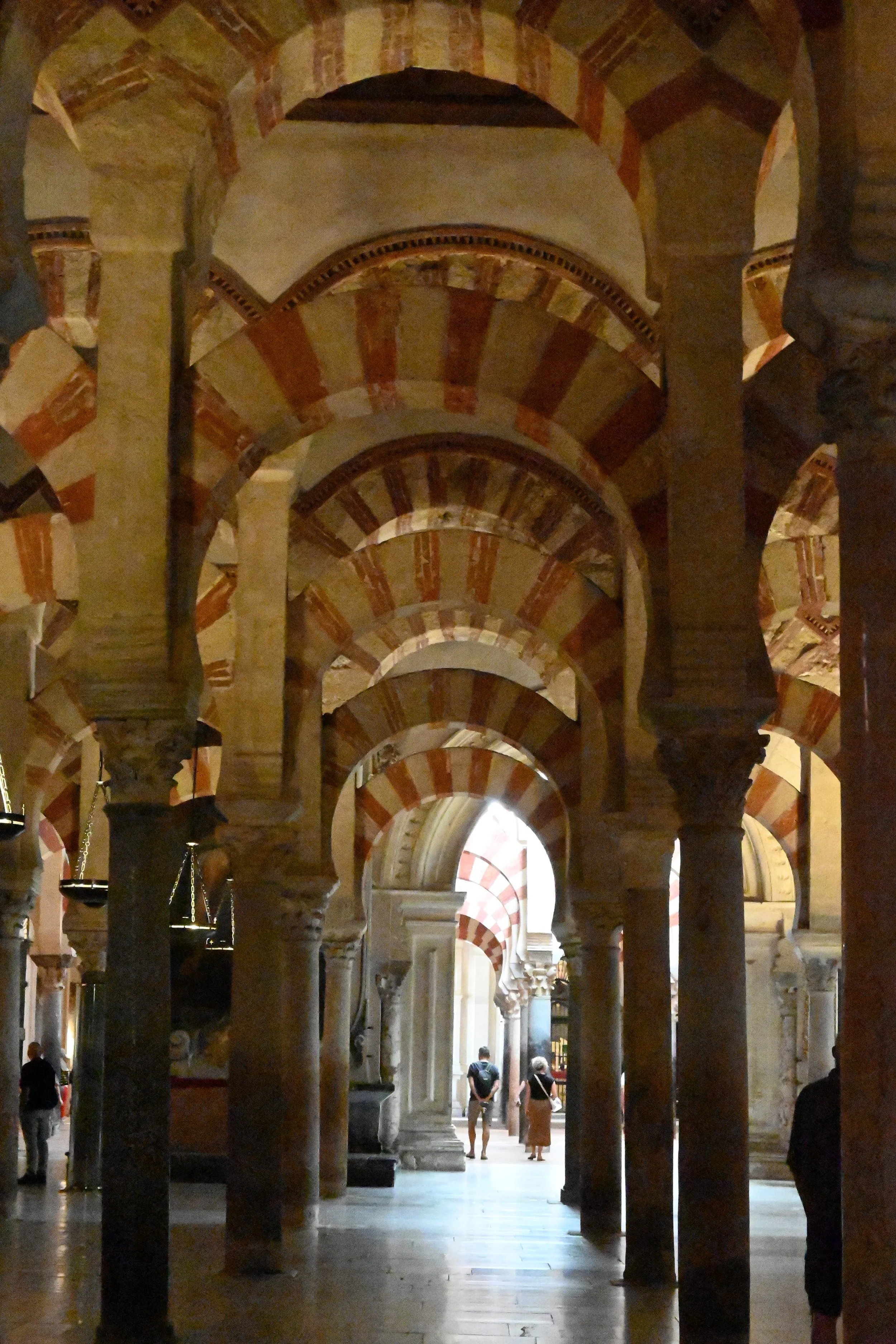 Arches / Hall of Cordoba Mosque, Spain