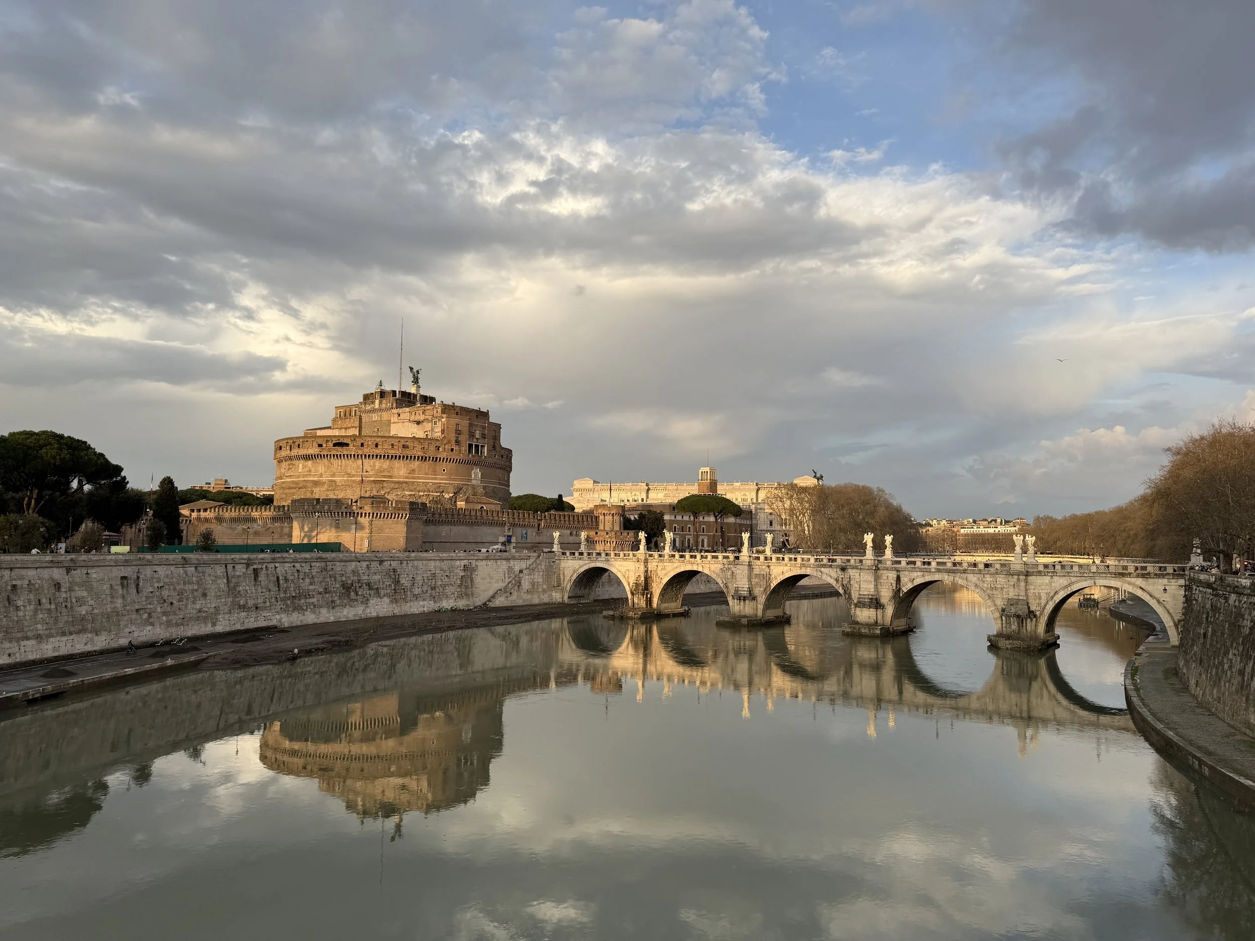 The Tiber in March, 2026