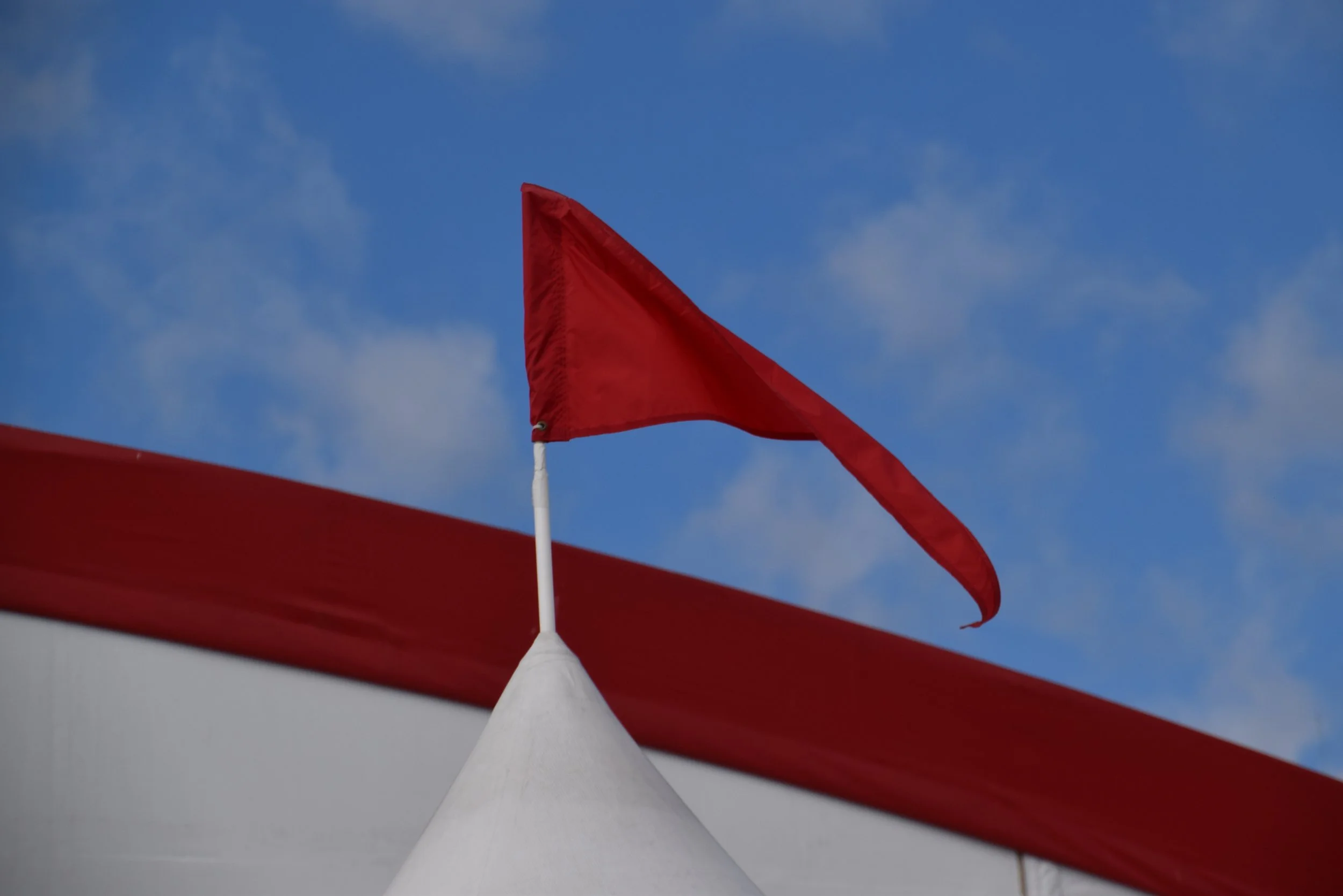 Red Canadian flag