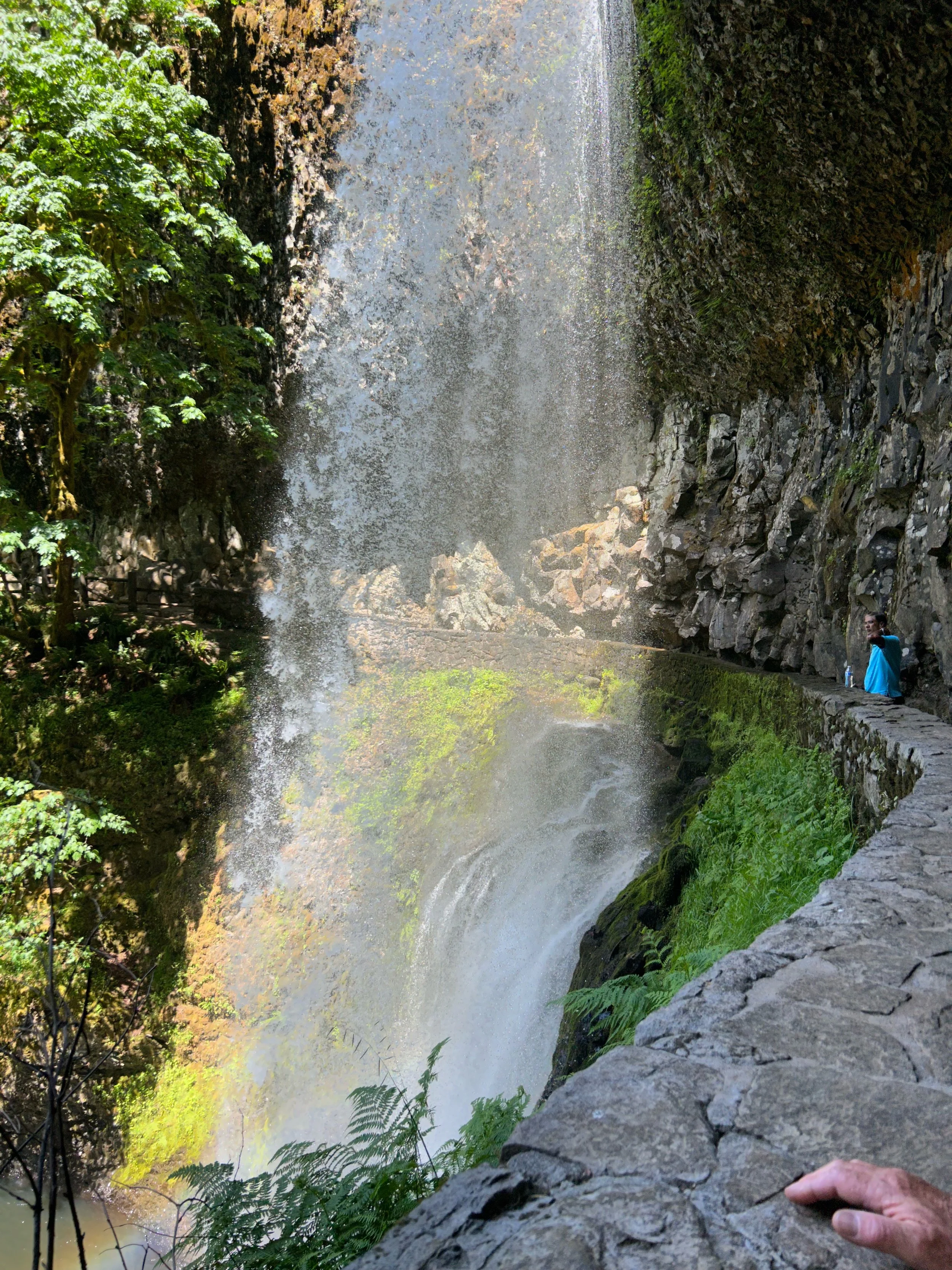 Waterfalls in Silverton Falls Park