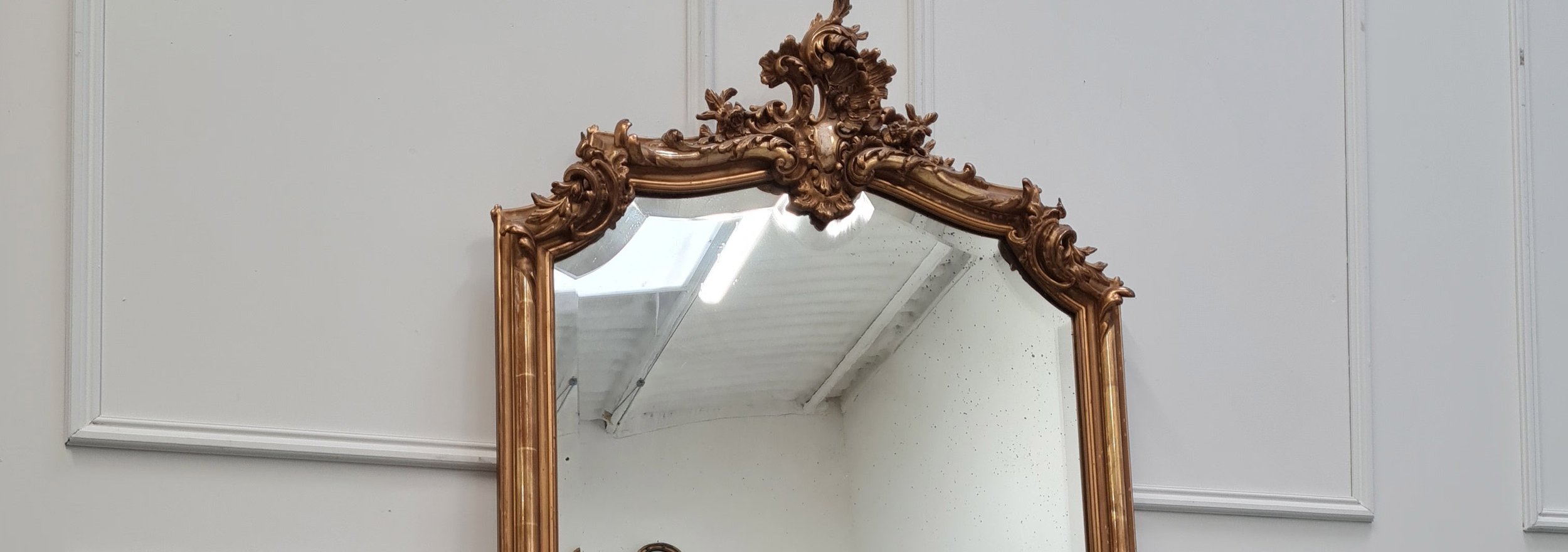 French antique mirror