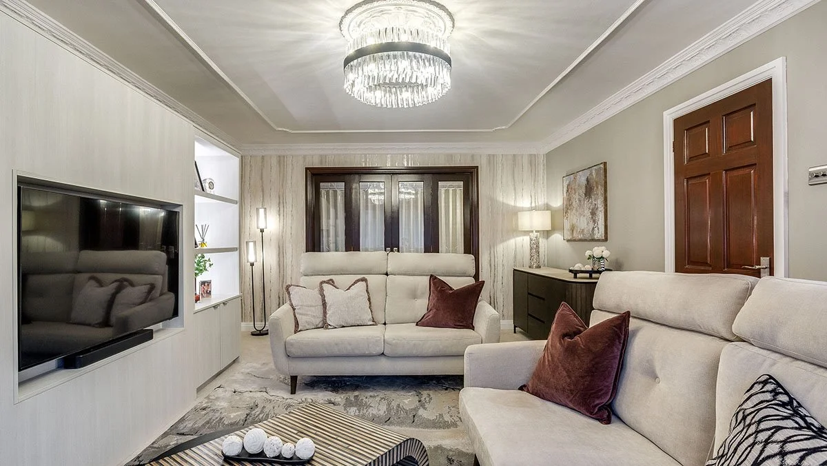 Layered lighting with dimmer switches