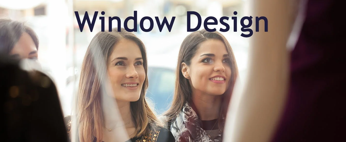 Retail window display redesign
