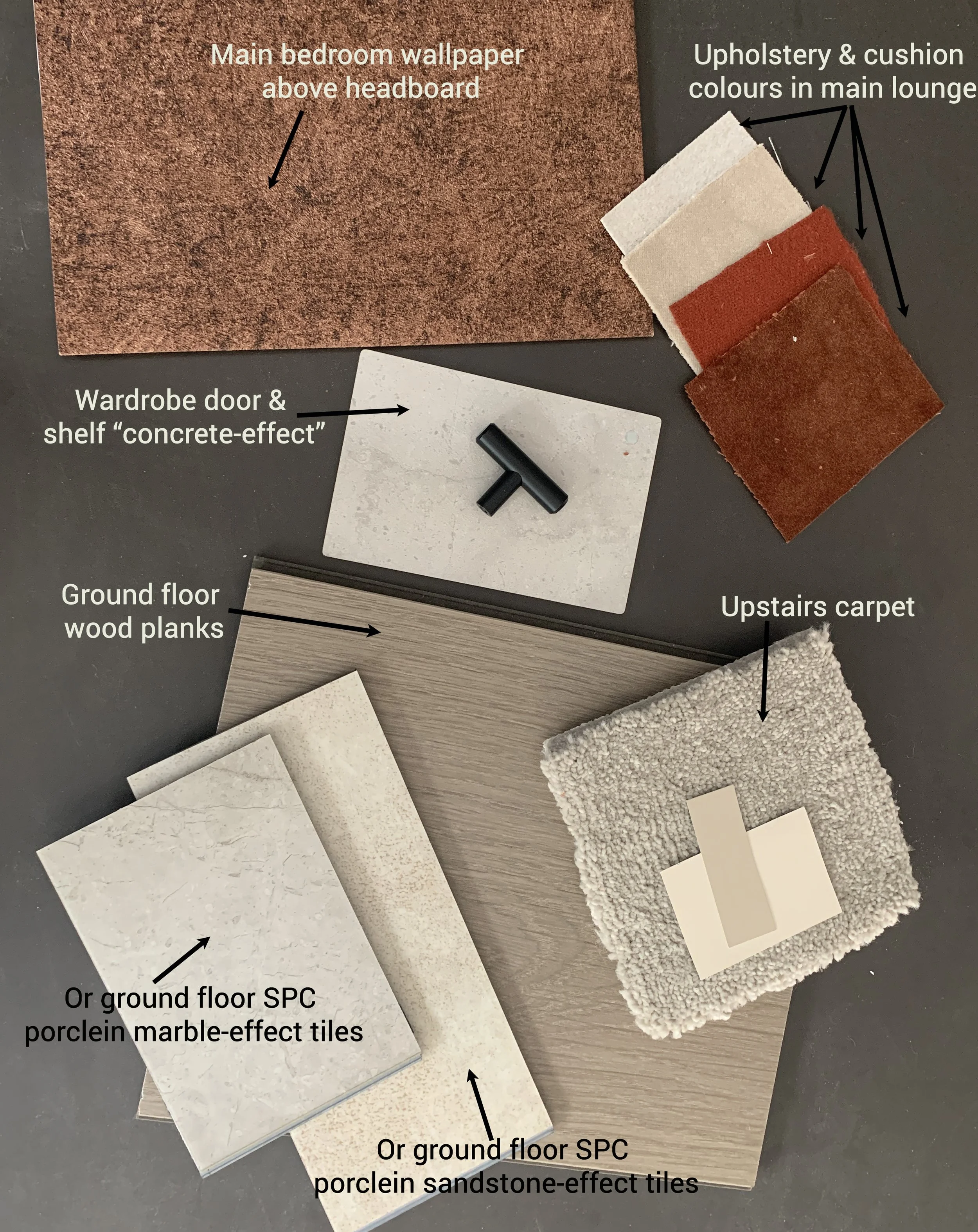 Material &amp; finishes suggestions