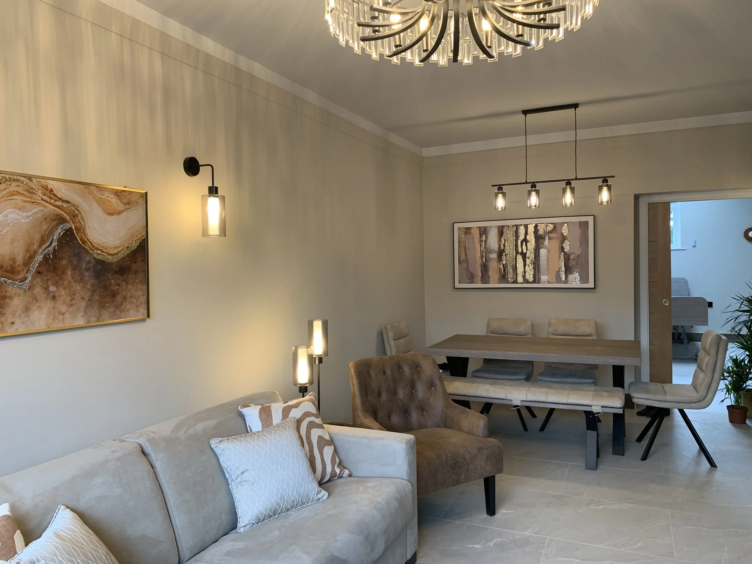 Interior design in an accessible home