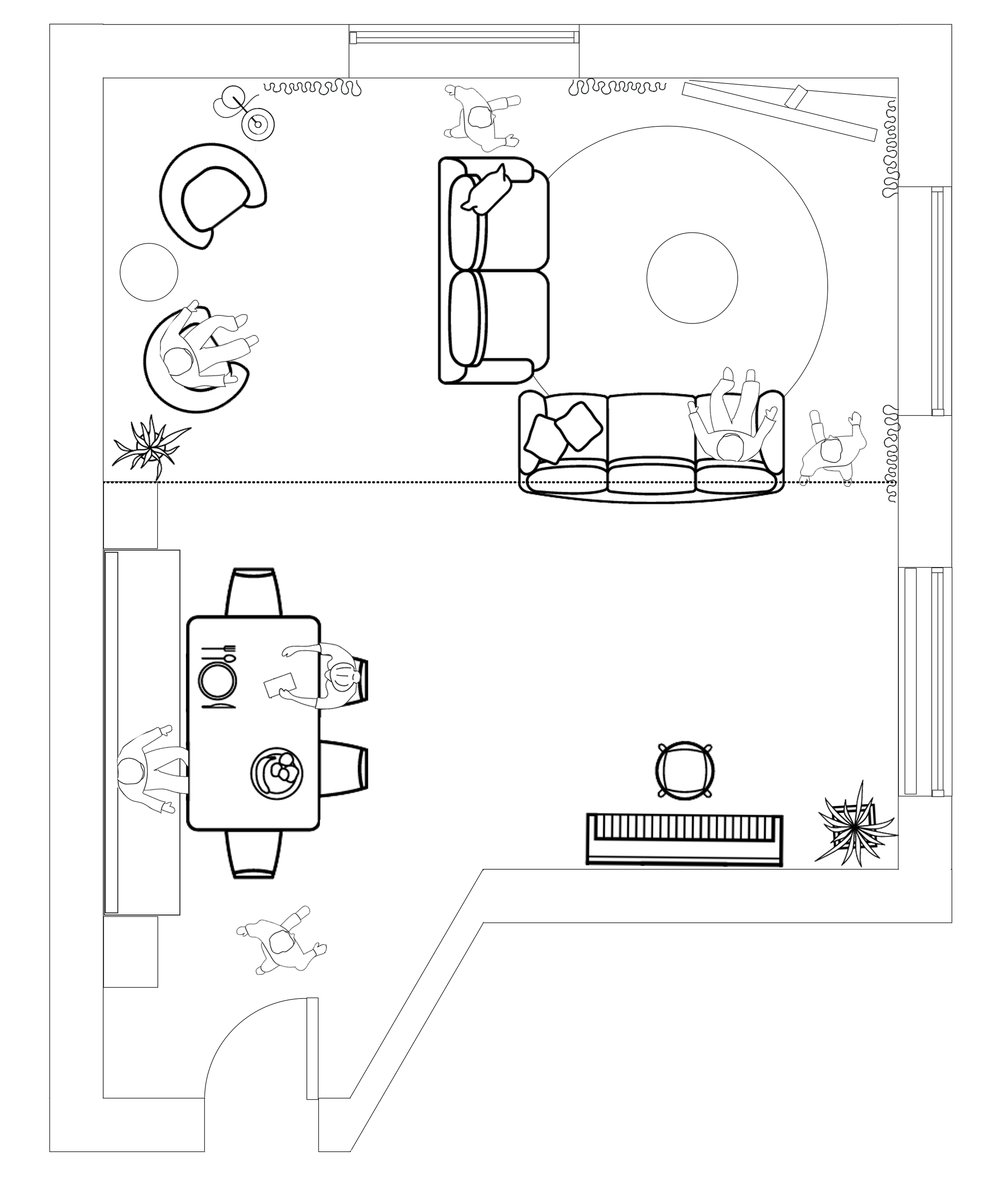 Furniture layout planning