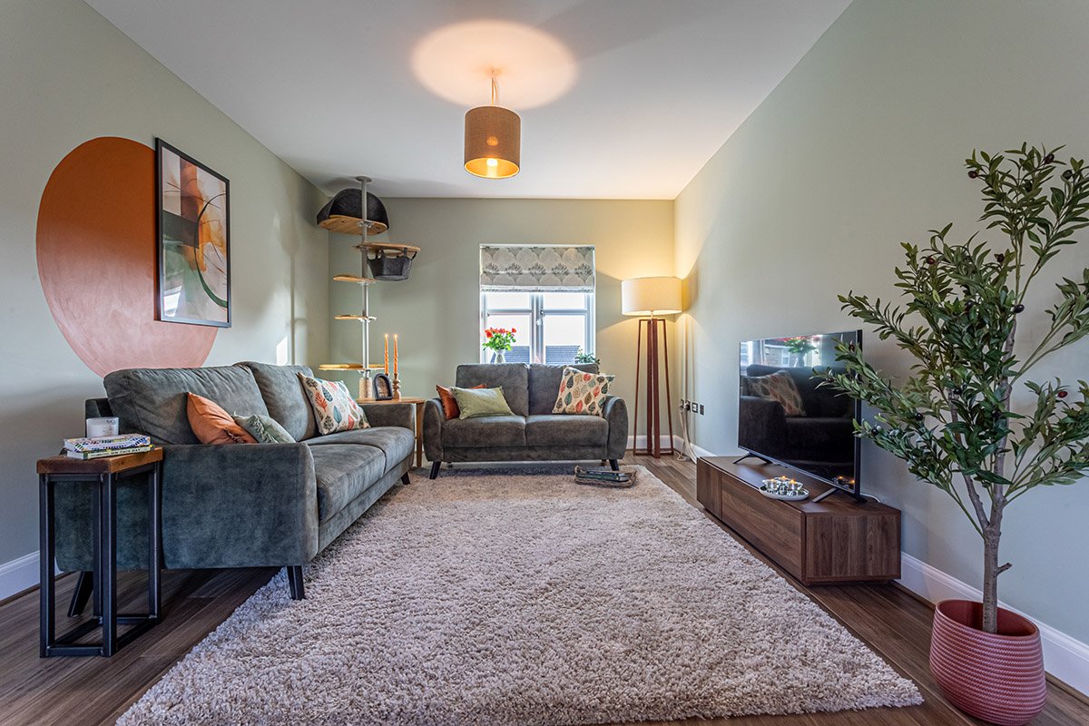 Scandi lounge after photo