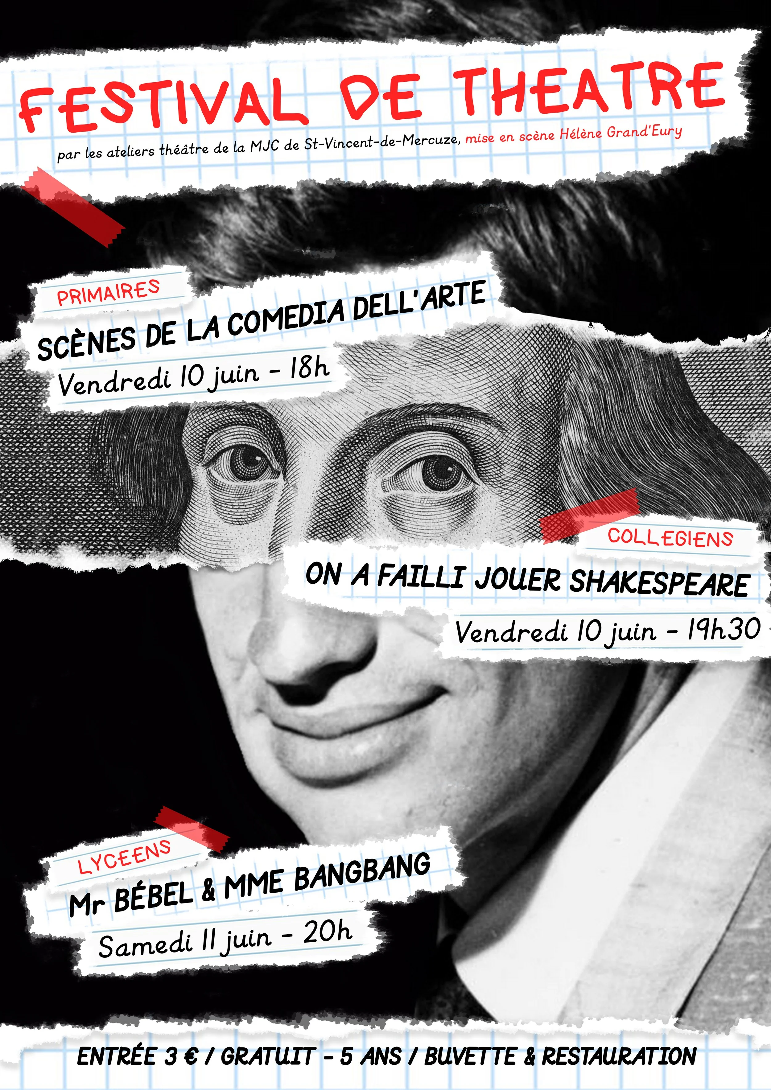 Affiche - Festival de Théâtre