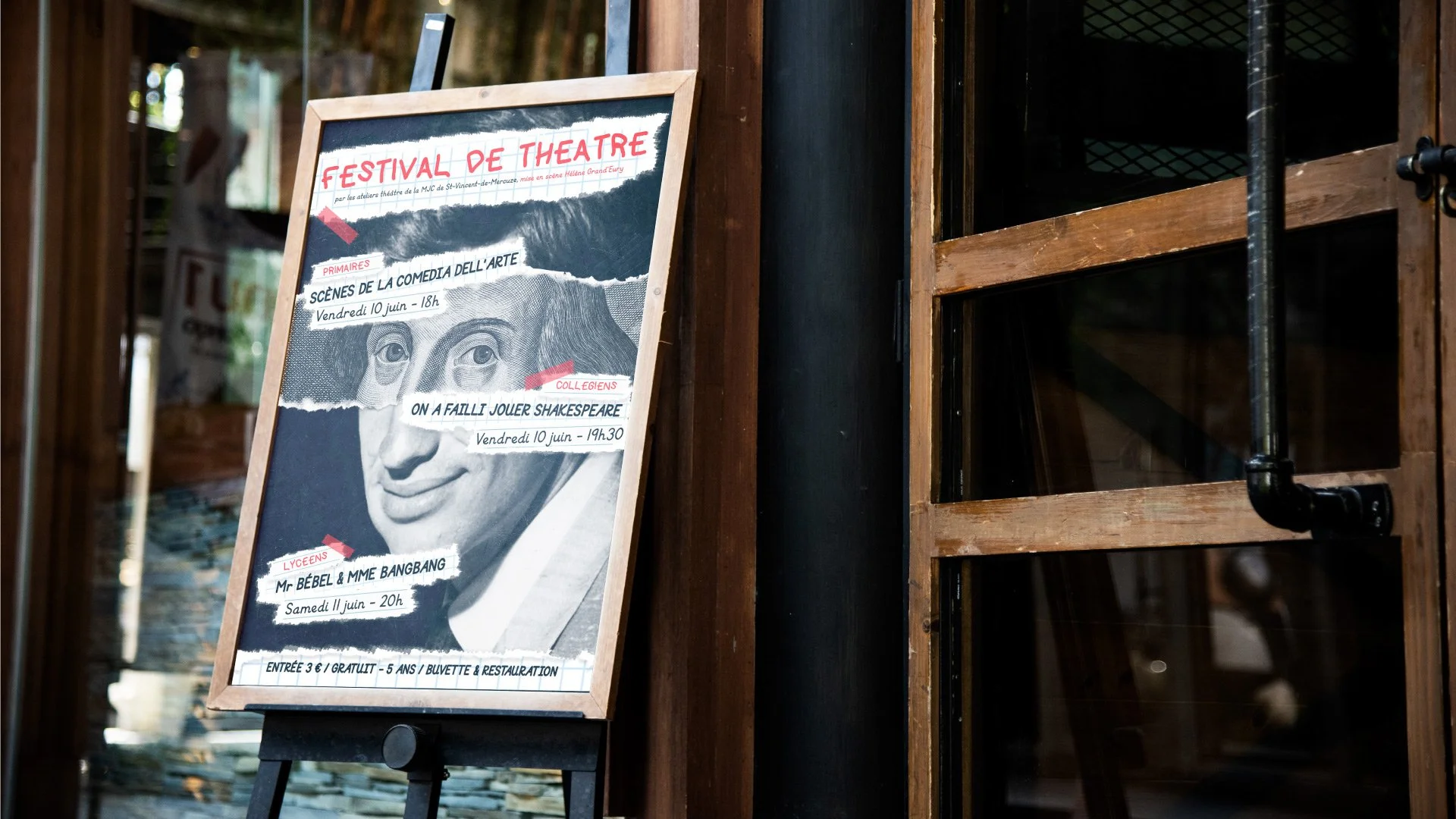 Affiche Festival de théâtre