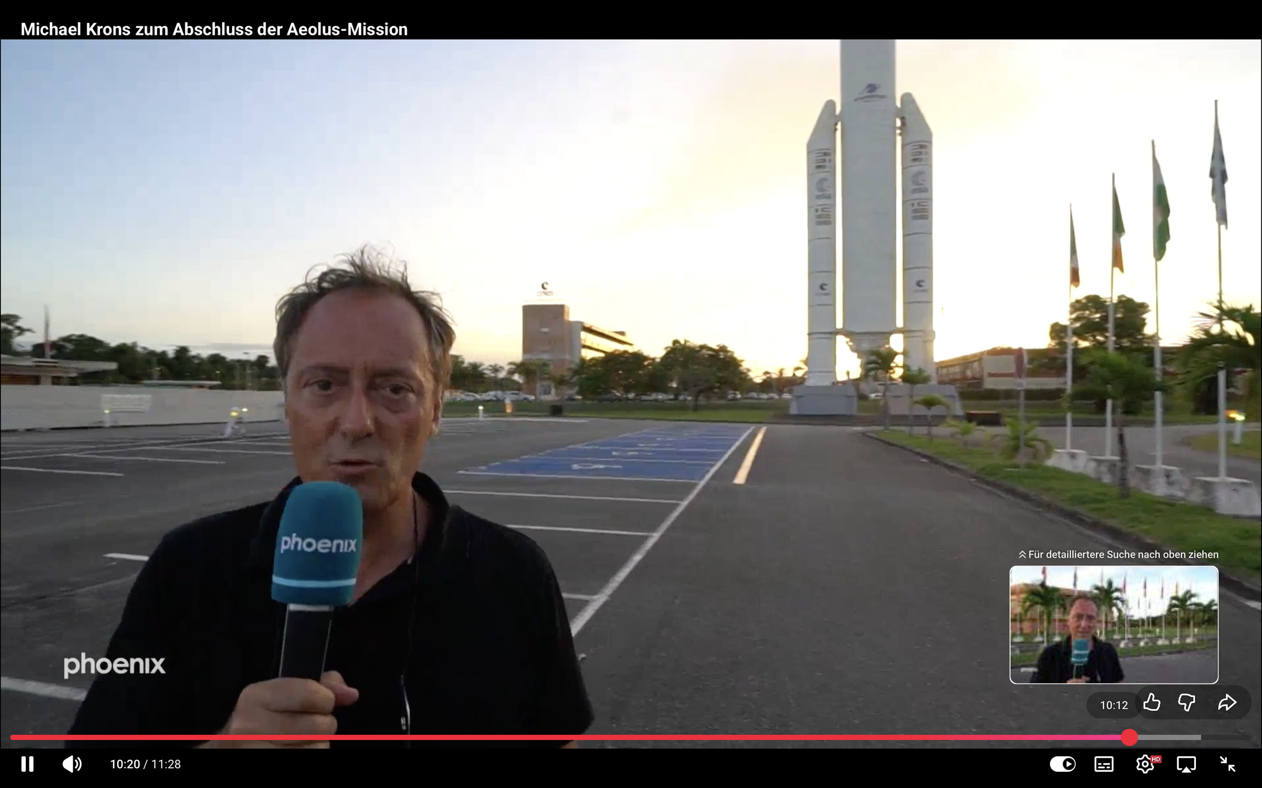 Weltraum-Bahnhof Kourou, frz. Guyana
