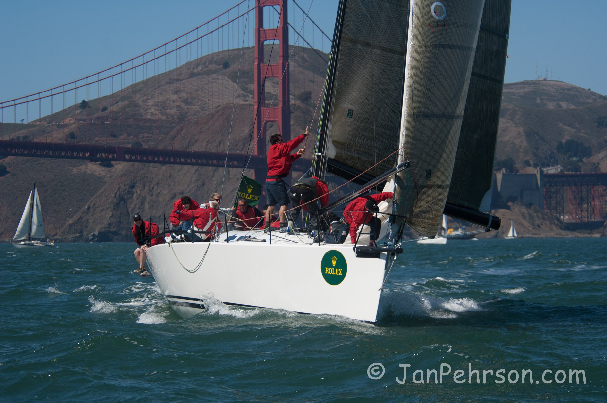 October 2006, San Francisco, CA Rolex Big Boat - IRCA GBR 4646R Zephyra (02894)