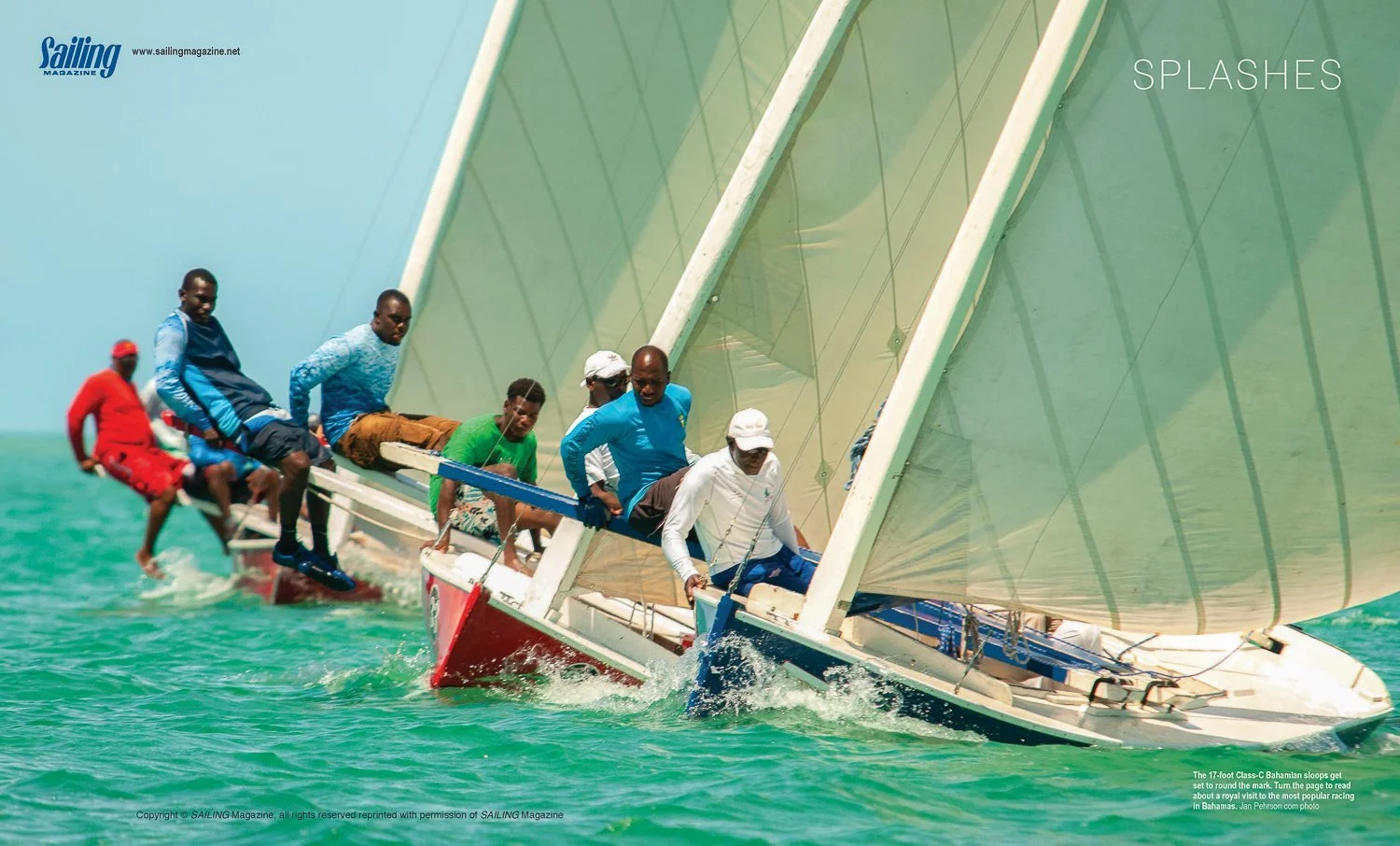 Sailing Magazine, Splashes Section
