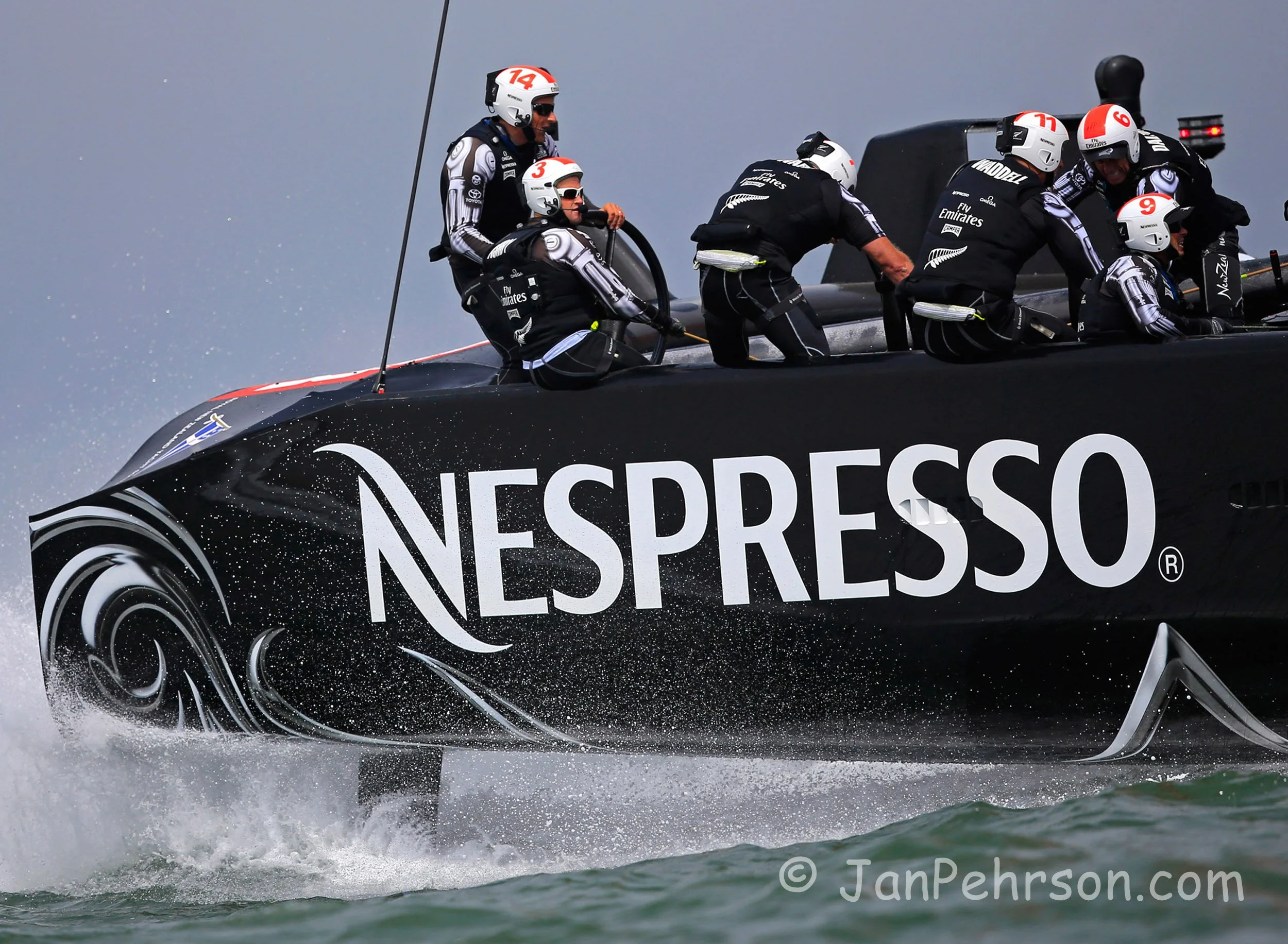 America's Cup Sept 8, 2013 San Francisco - Team New Zealand