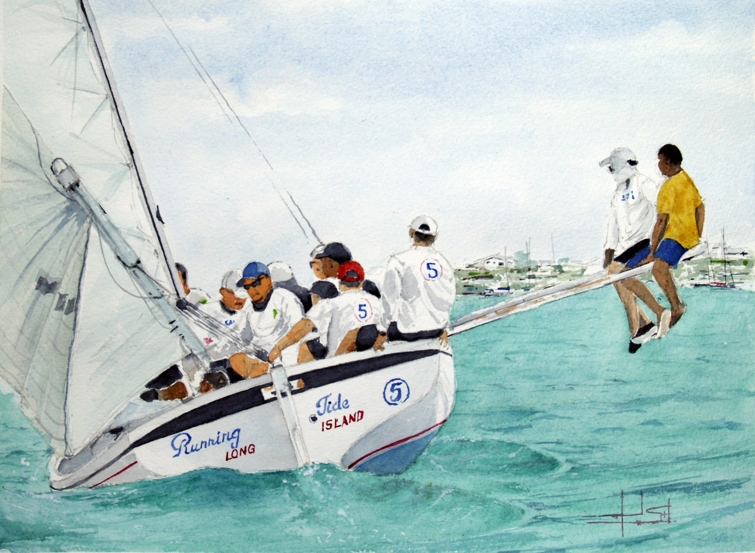 Watercolor derivative image by Rafael Gil