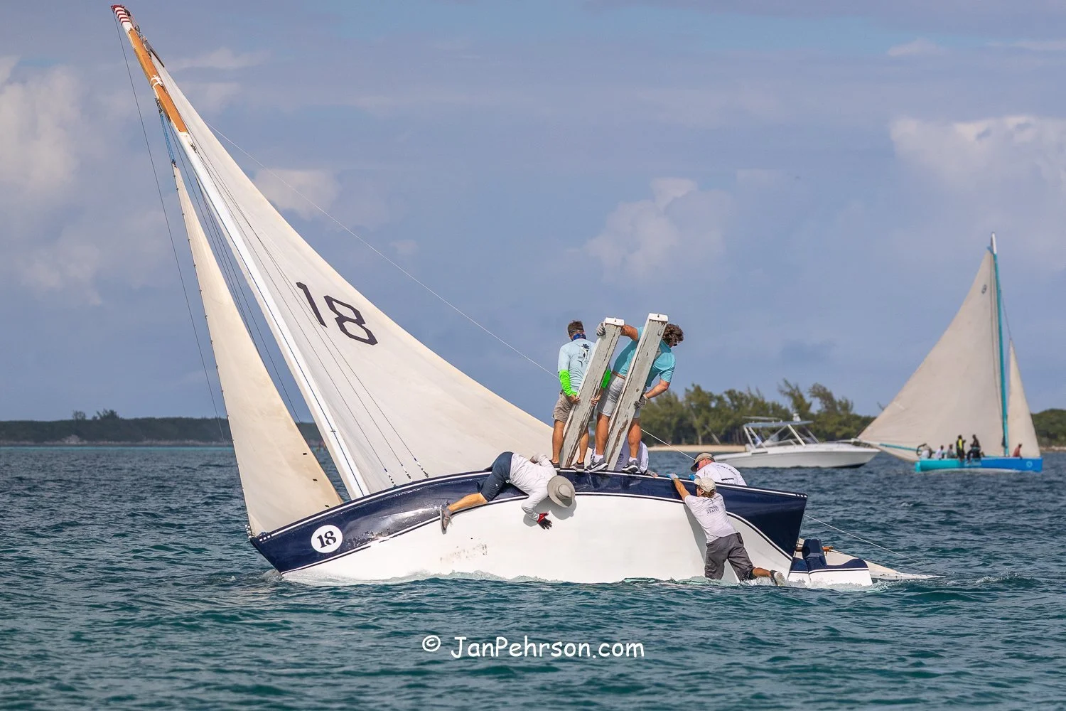 December 2025, Nassau, Bahamas, Best of the Best Regatta, B-Class, Lonesome Dove, 3rd Place, from Abaco