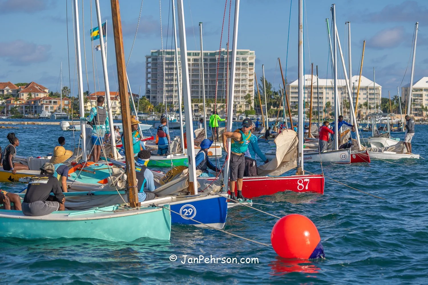 December 2025, Nassau, Bahamas, Best of the Best Regatta, E-Class Start