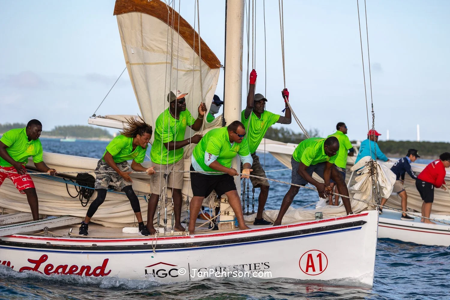 December 2025, Nassau, Bahamas, Best of the Best Regatta, A-Class,  New Legend, 2nd Place, from Long Island