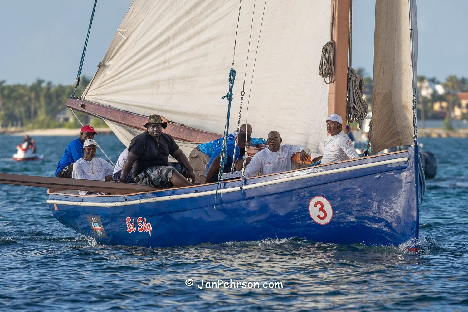 December 2025, Nassau, Bahamas, Best of the Best Regatta, A-Class,  Ed Sky, from Nassau