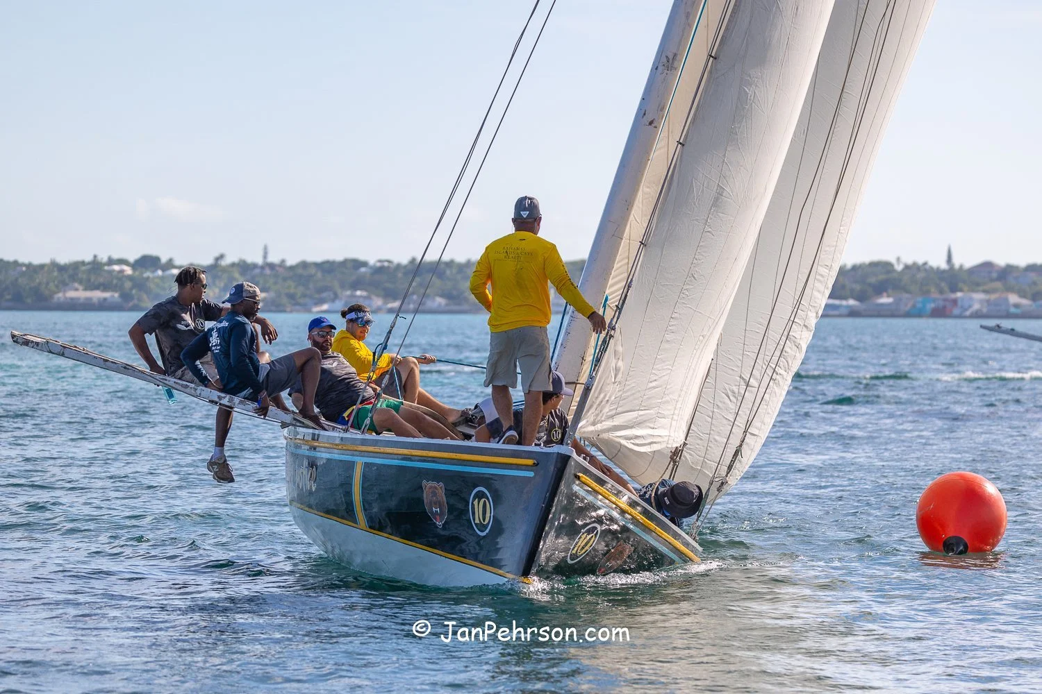 December 2025, Nassau, Bahamas, Best of the Best Regatta, A-Class, Ruff Justice, from Long Island