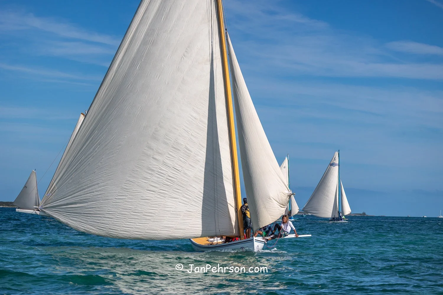 December 2025, Nassau, Bahamas, Best of the Best Regatta, B-Class, Susan Chase V, 1st Place, from Long Island