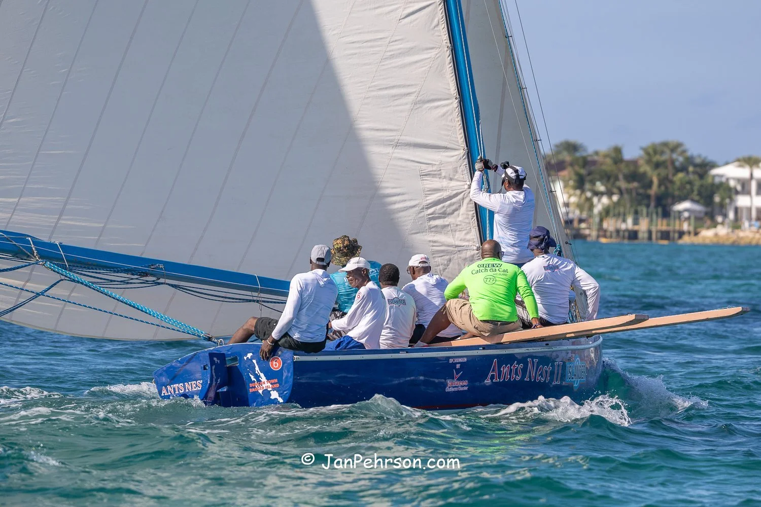 December 2025, Nassau, Bahamas, Best of the Best Regatta, B-Class, Ants Nest II, 2nd Place, from Ragged Island