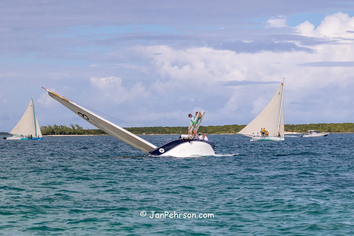 December 2025, Nassau, Bahamas, Best of the Best Regatta, B-Class, Lonesome Dove, 3rd Place, from Abaco
