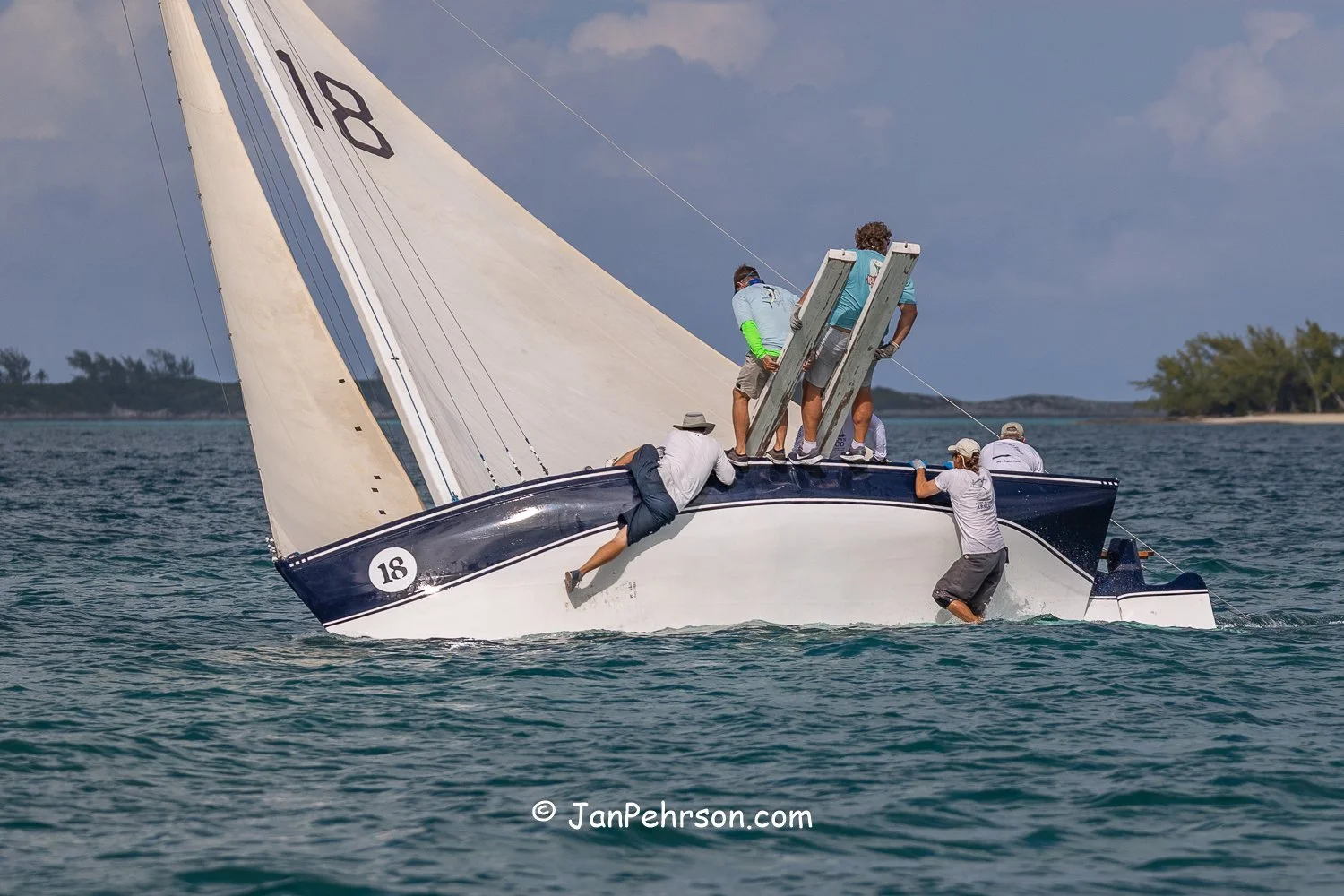 December 2025, Nassau, Bahamas, Best of the Best Regatta, B-Class, Lonesome Dove, 3rd Place, from Abaco