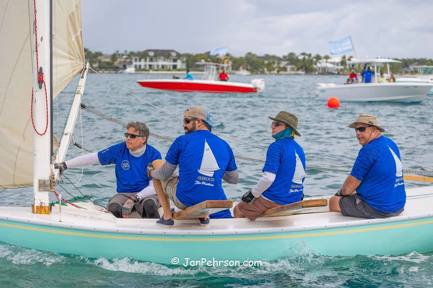December 2025, Nassau, Bahamas, Best of the Best Regatta, C-Class, Shroud, 5th Place, from Nassau